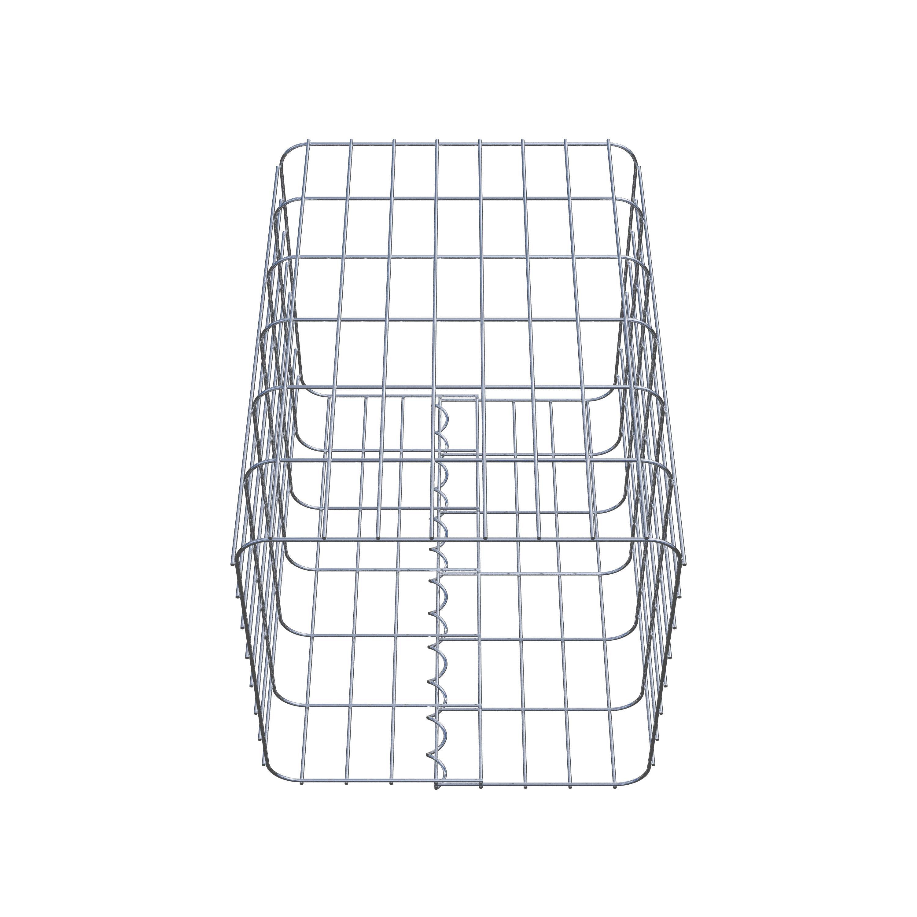 Colonne de gabion 42 x 42 cm, MW 5 x 10 cm carré