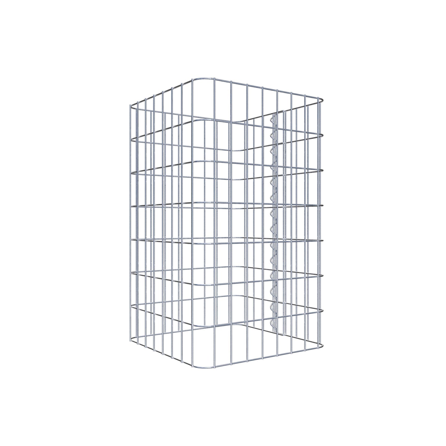Gabion column 42 x 42 cm, MW 5 x 10 cm square