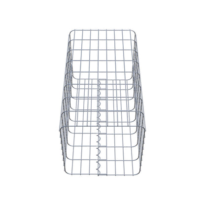 Gabion column 42 x 42 cm, MW 5 x 10 cm square