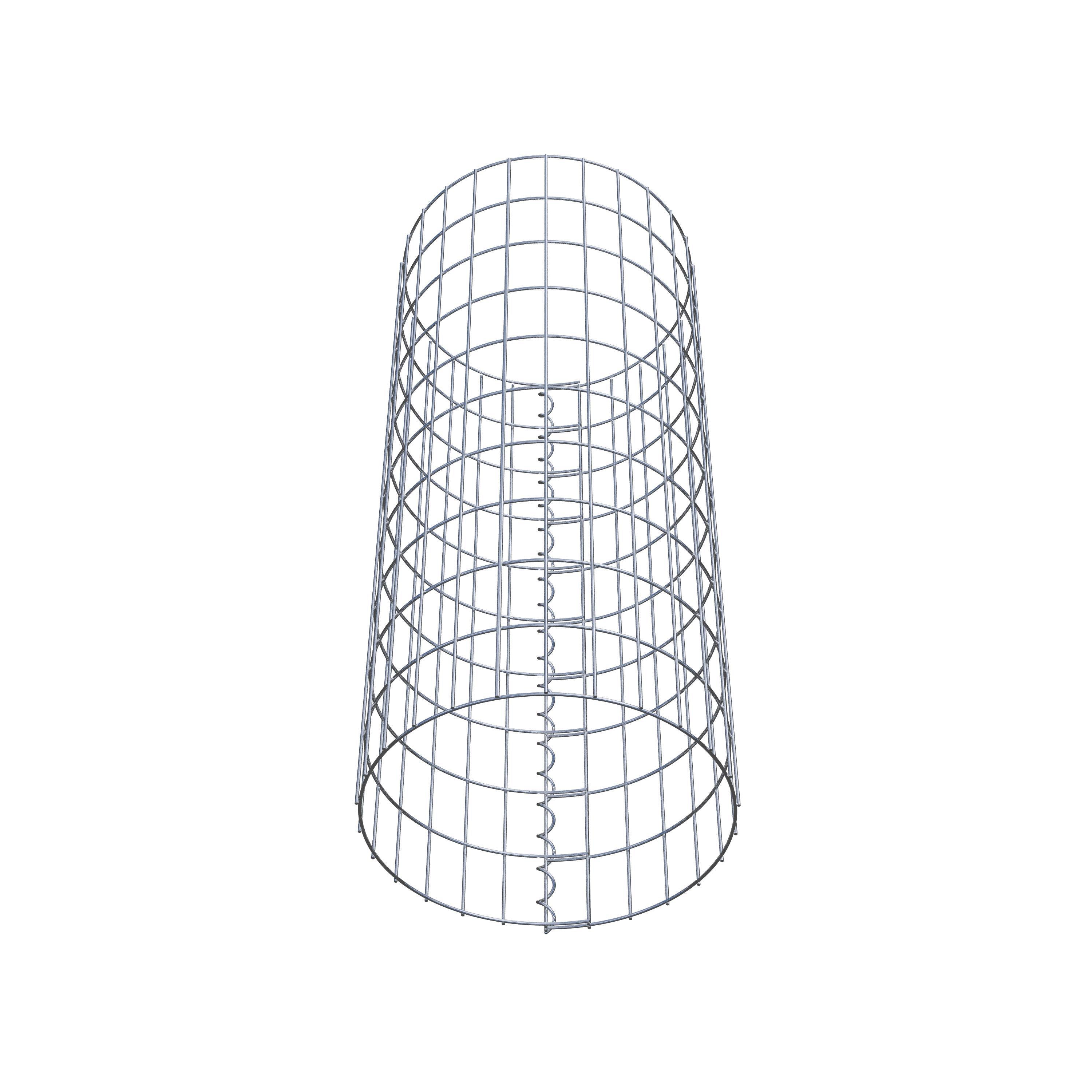 Gabionsøjle diameter 42 cm, MW 5 x 10 cm rund