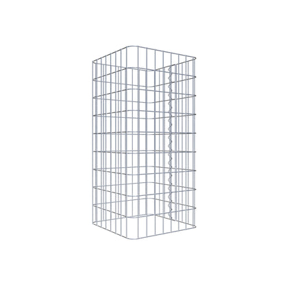 Gabion column 42 x 42 cm, MW 5 x 10 cm square