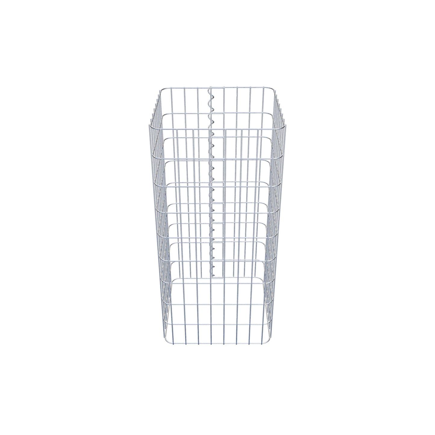 Gabion column 42 x 42 cm, MW 5 x 10 cm square