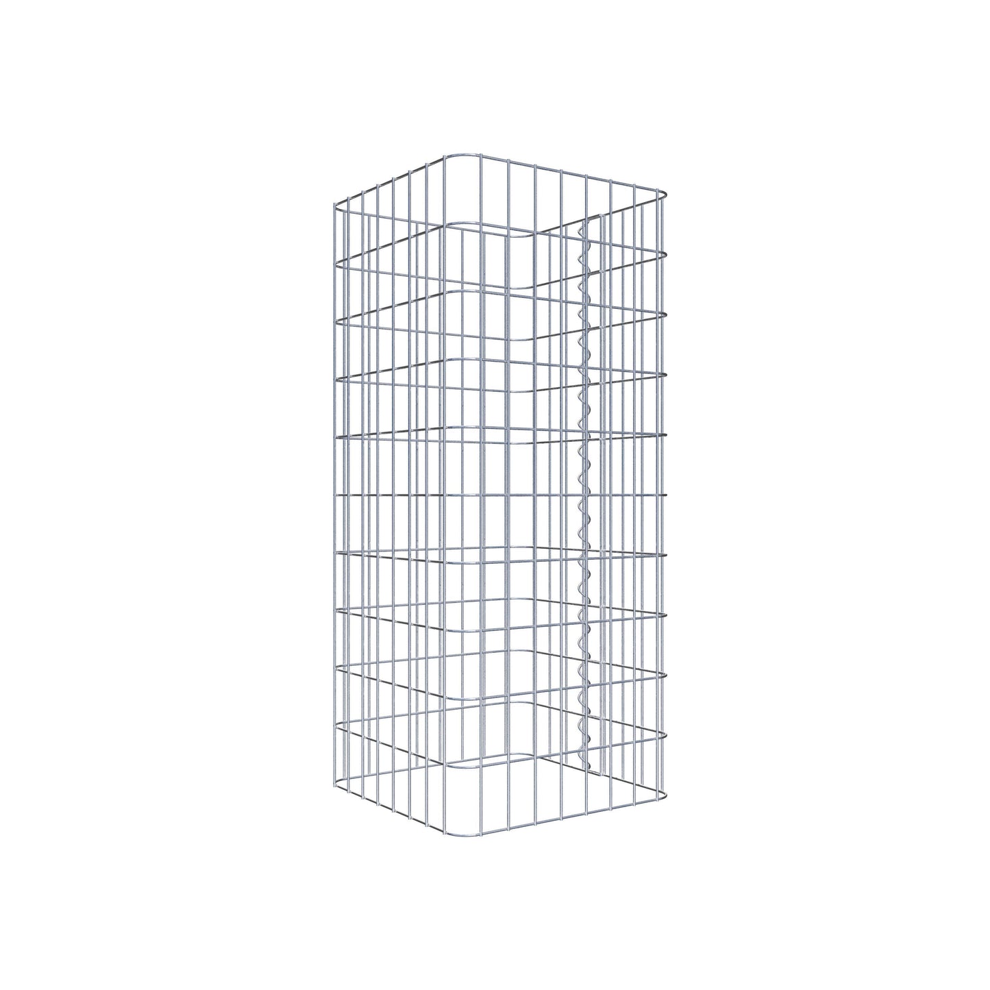 Gabion column 42 x 42 cm, MW 5 x 10 cm square