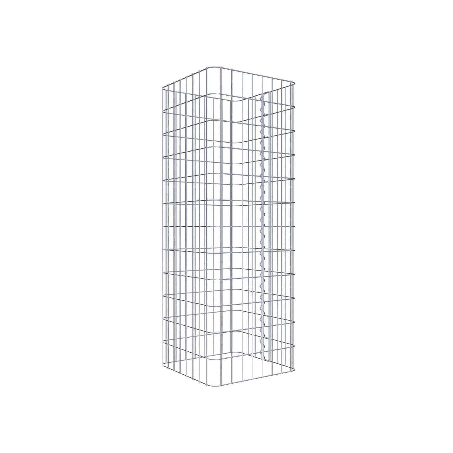 Gabion column 42 x 42 cm, MW 5 x 10 cm square