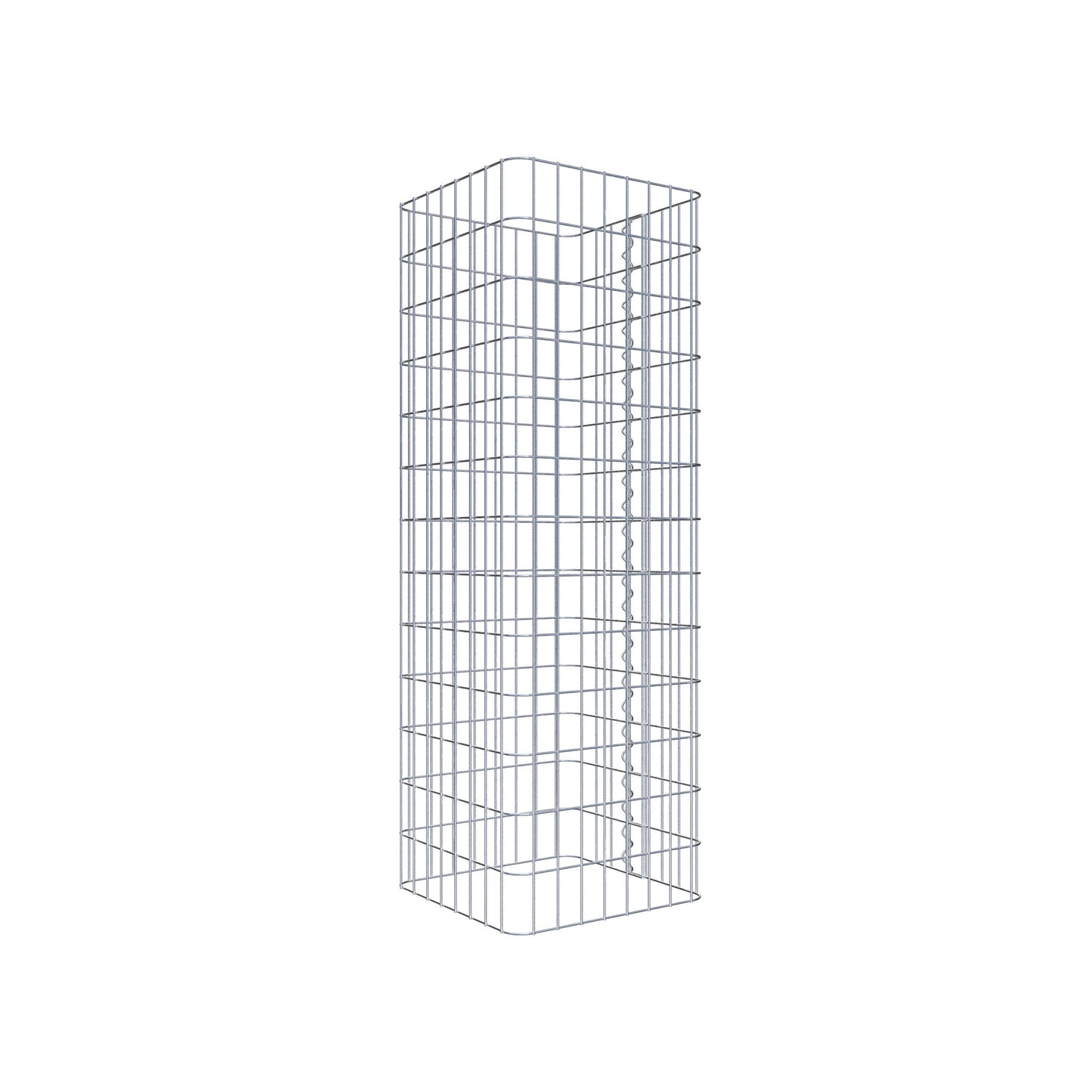 Gabion column 42 x 42 cm, MW 5 x 10 cm square