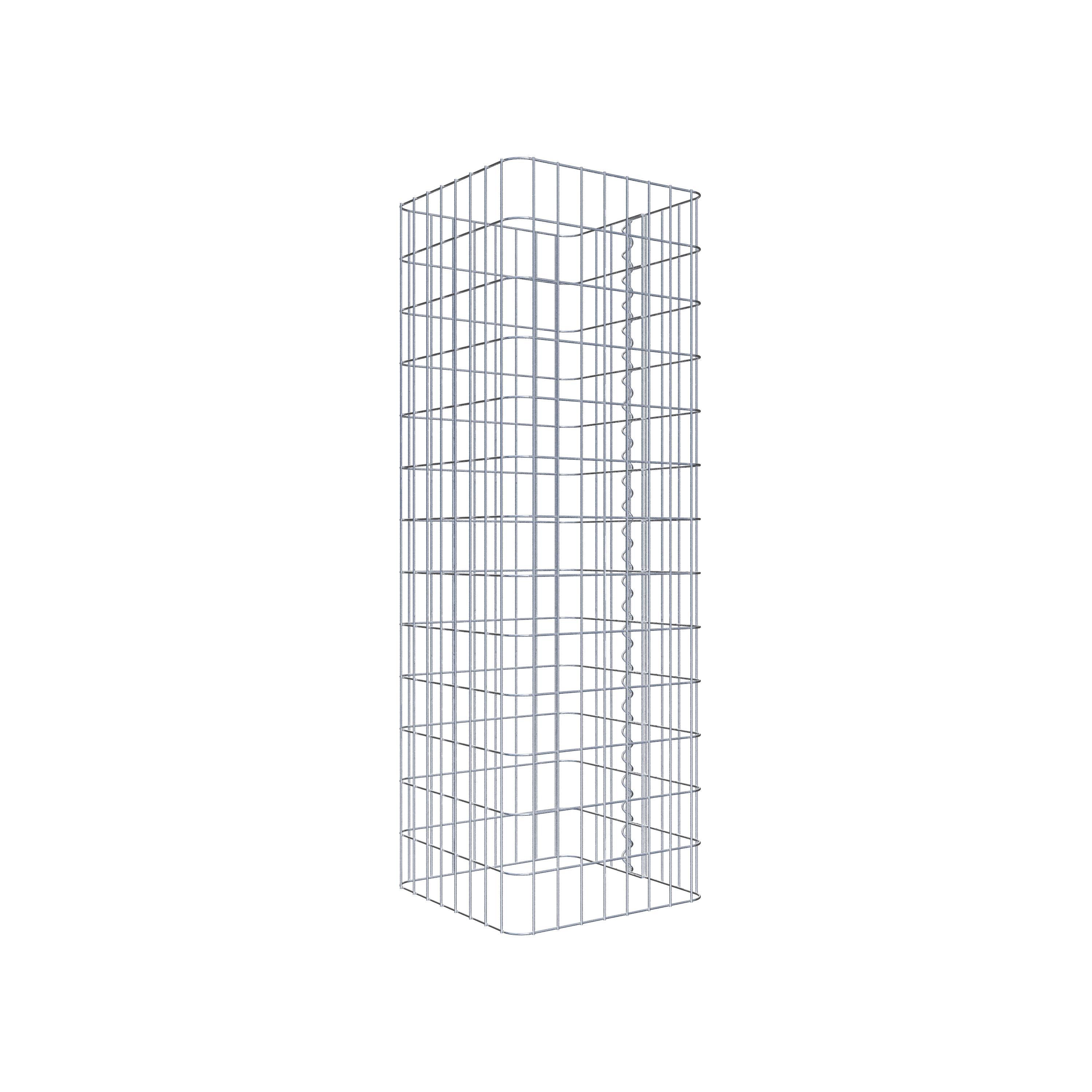 Colonne de gabion 42 x 42 cm, MW 5 x 10 cm carré