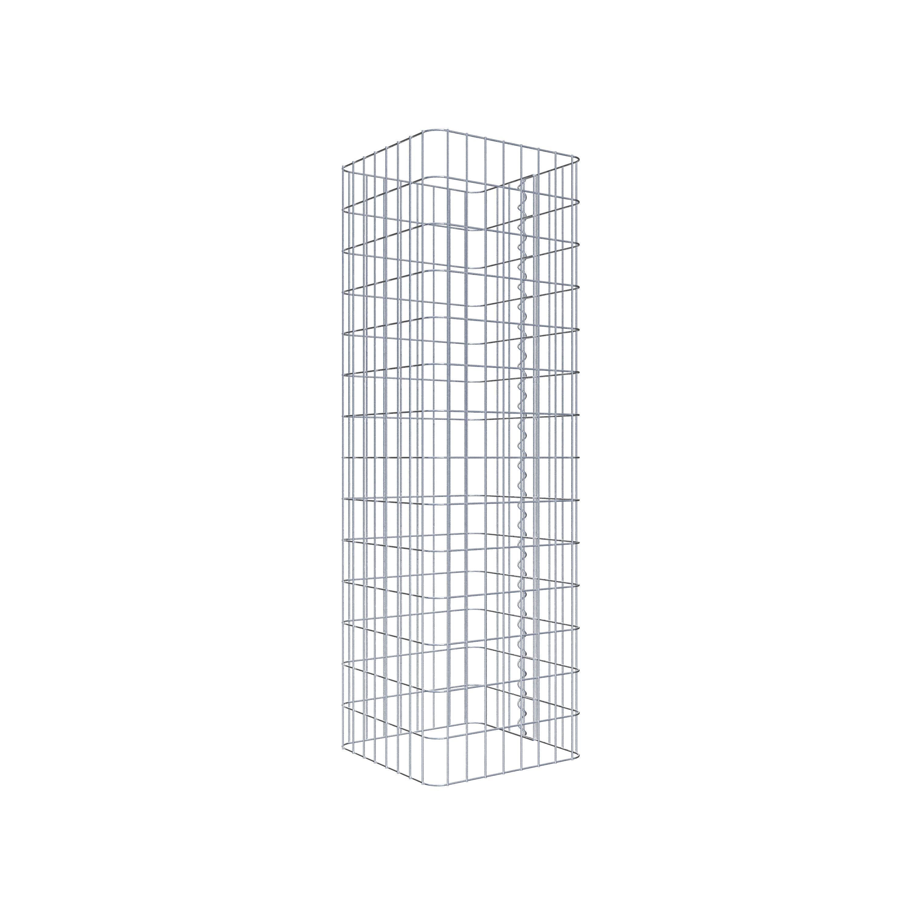 Colonne de gabion 42 x 42 cm, MW 5 x 10 cm carré