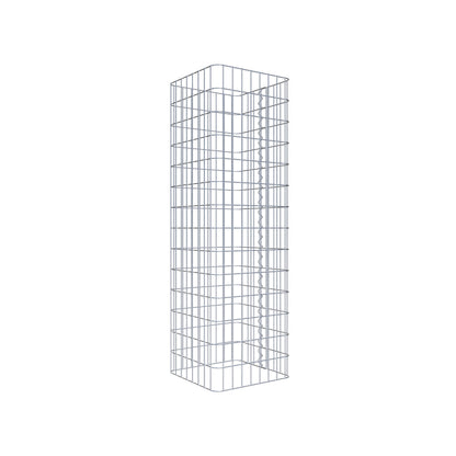 Gabion column 42 x 42 cm, MW 5 x 10 cm square