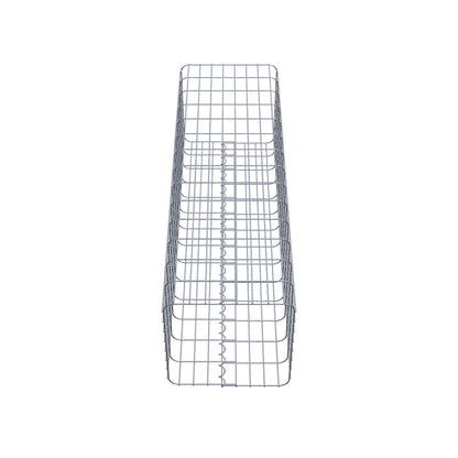 Gabion column 42 x 42 cm, MW 5 x 10 cm square