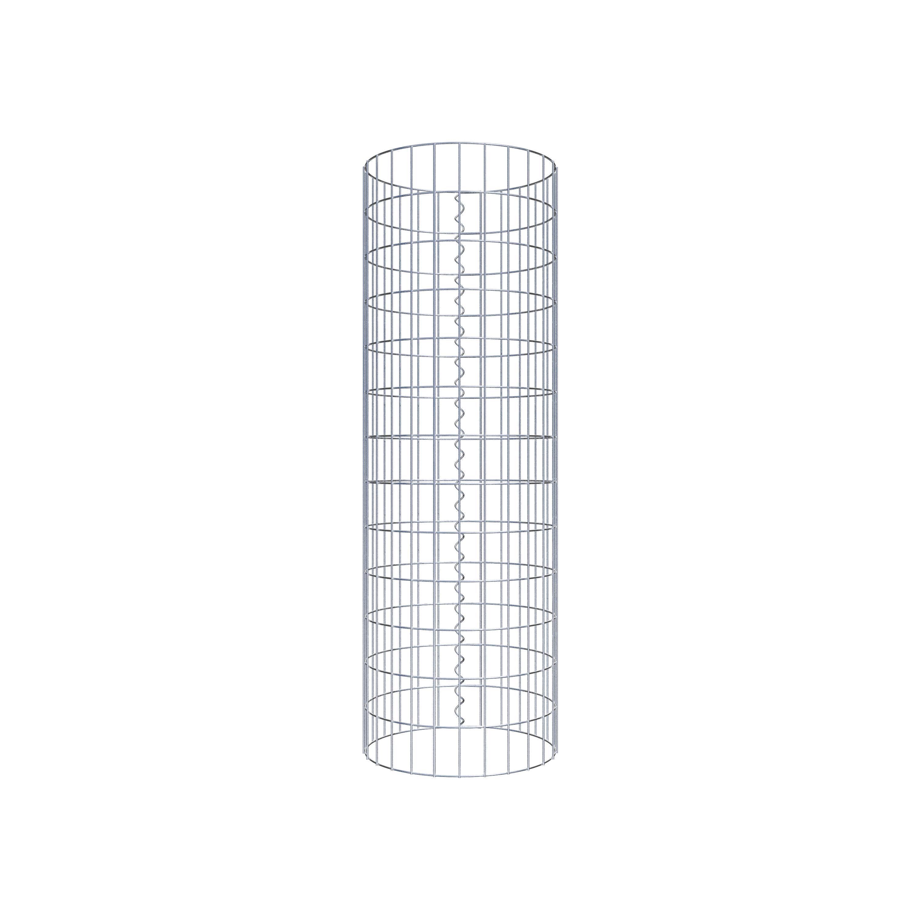 Colonne de gabion diamètre 42 cm, MW 5 x 10 cm rond