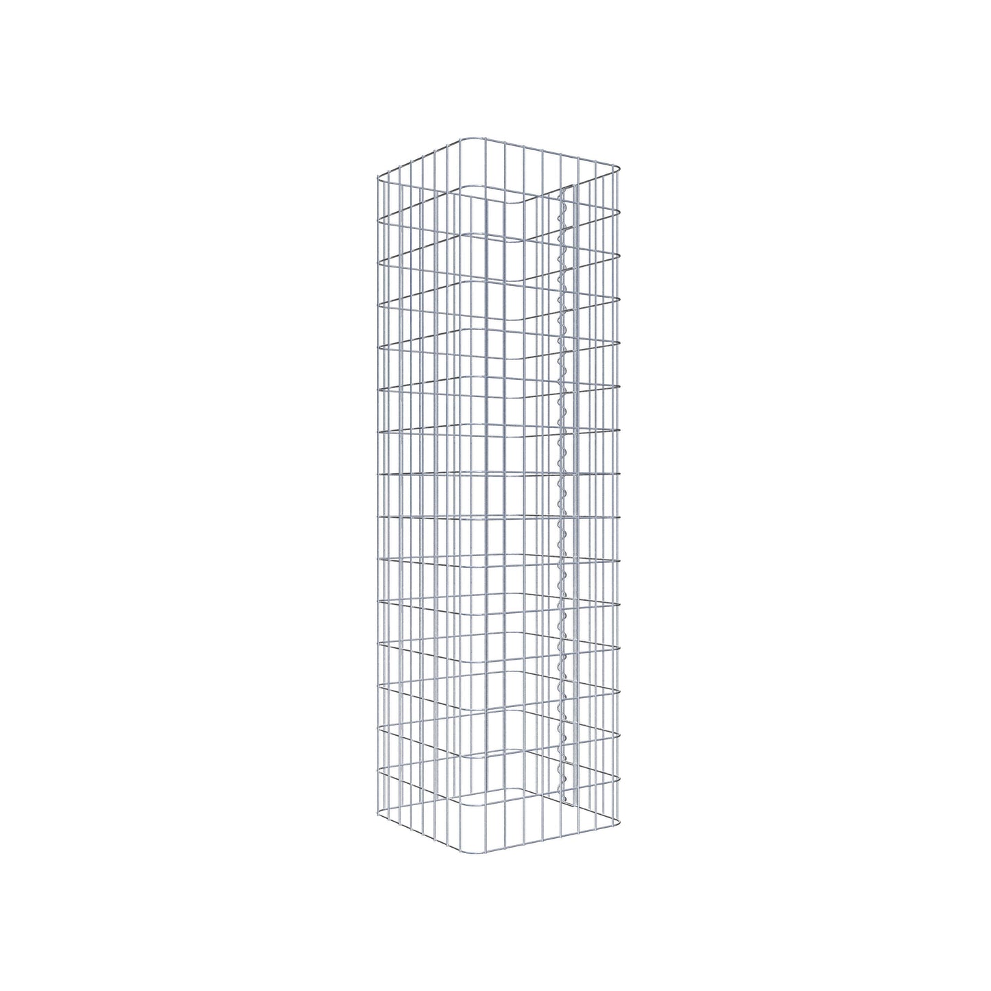 Gabion column 42 x 42 cm, MW 5 x 10 cm square
