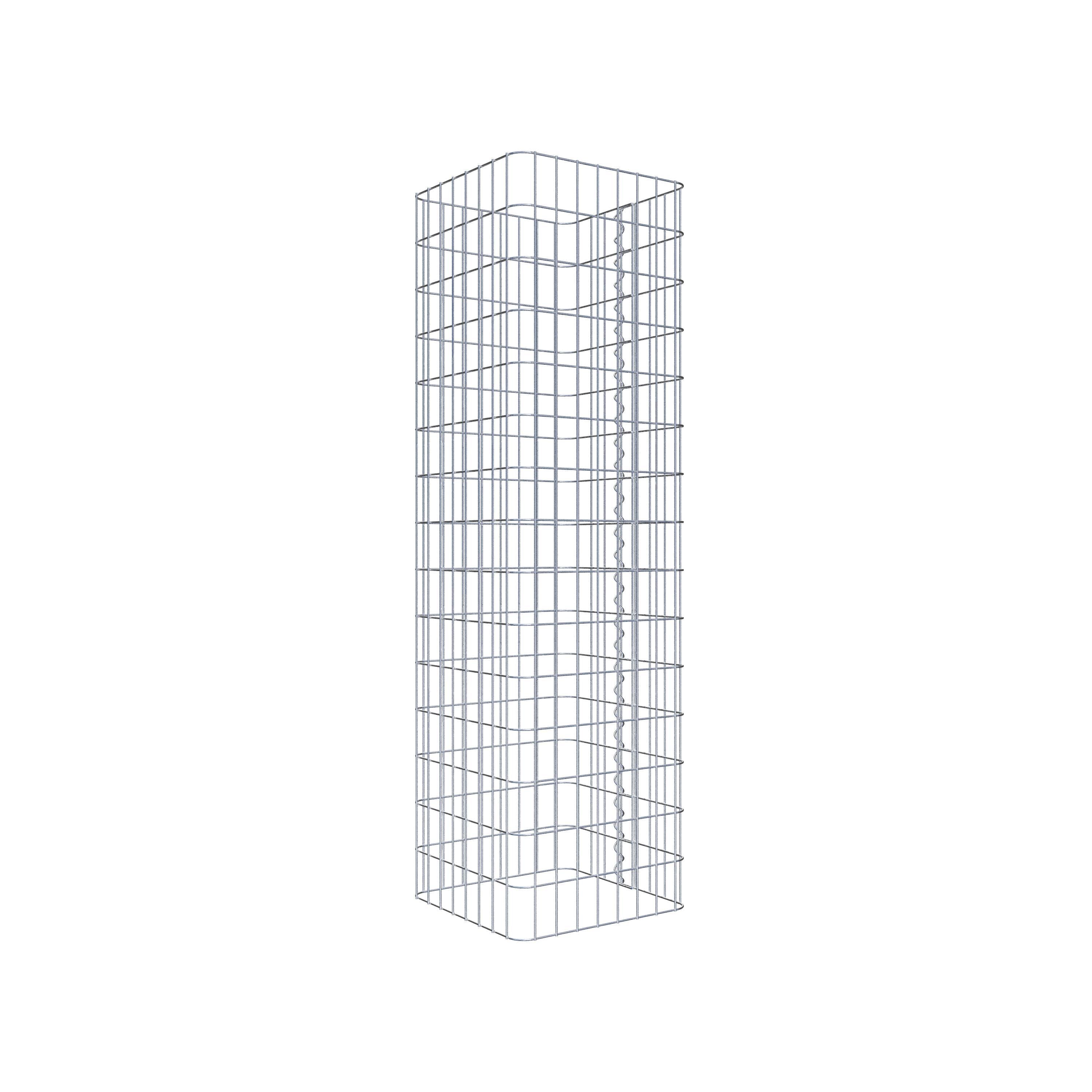 Colonne de gabion 42 x 42 cm, MW 5 x 10 cm carré