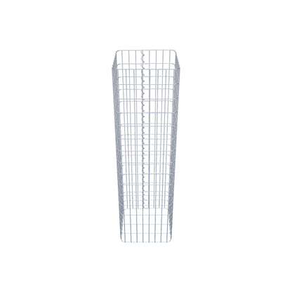 Gabion column 42 x 42 cm, MW 5 x 10 cm square