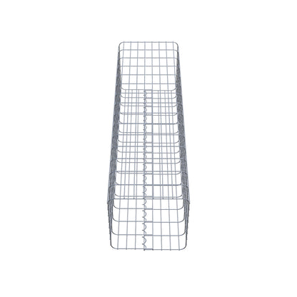 Gabion column 42 x 42 cm, MW 5 x 10 cm square