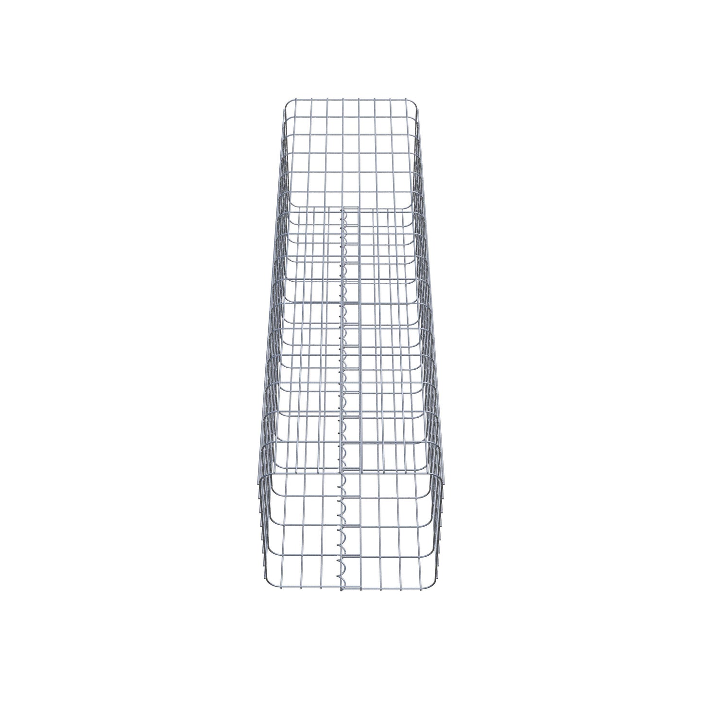 Gabion column 42 x 42 cm, MW 5 x 10 cm square