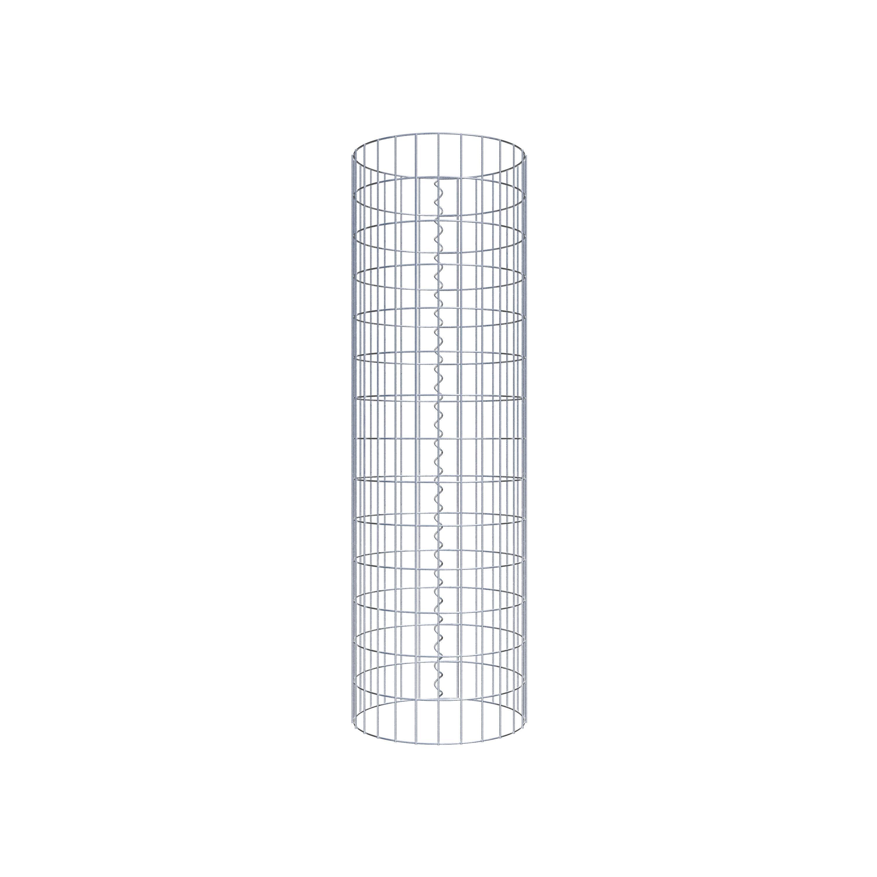 Colonne de gabion diamètre 42 cm, MW 5 x 10 cm rond