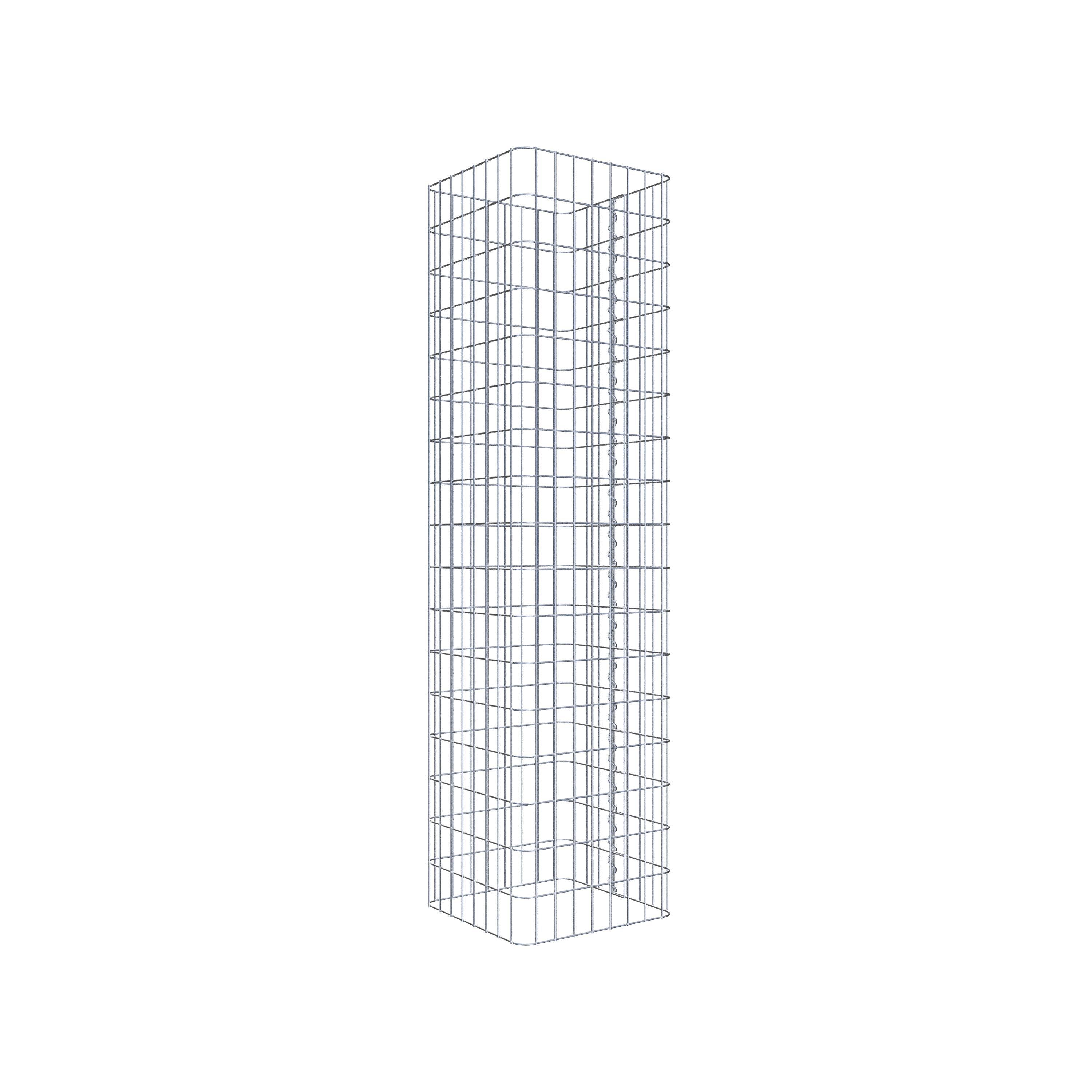 Colonne de gabion 42 x 42 cm, MW 5 x 10 cm carré