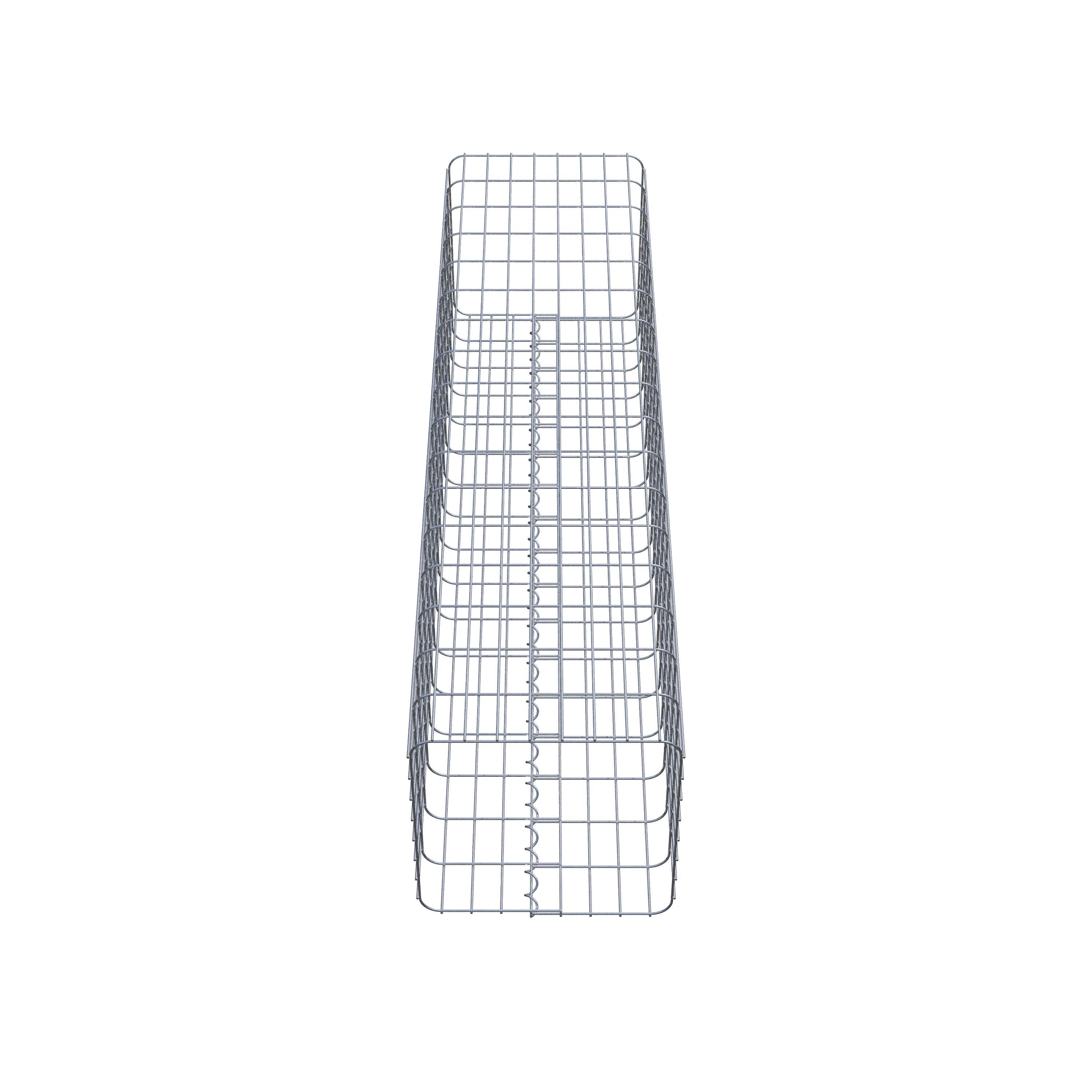 Colonne de gabion 42 x 42 cm, MW 5 x 10 cm carré