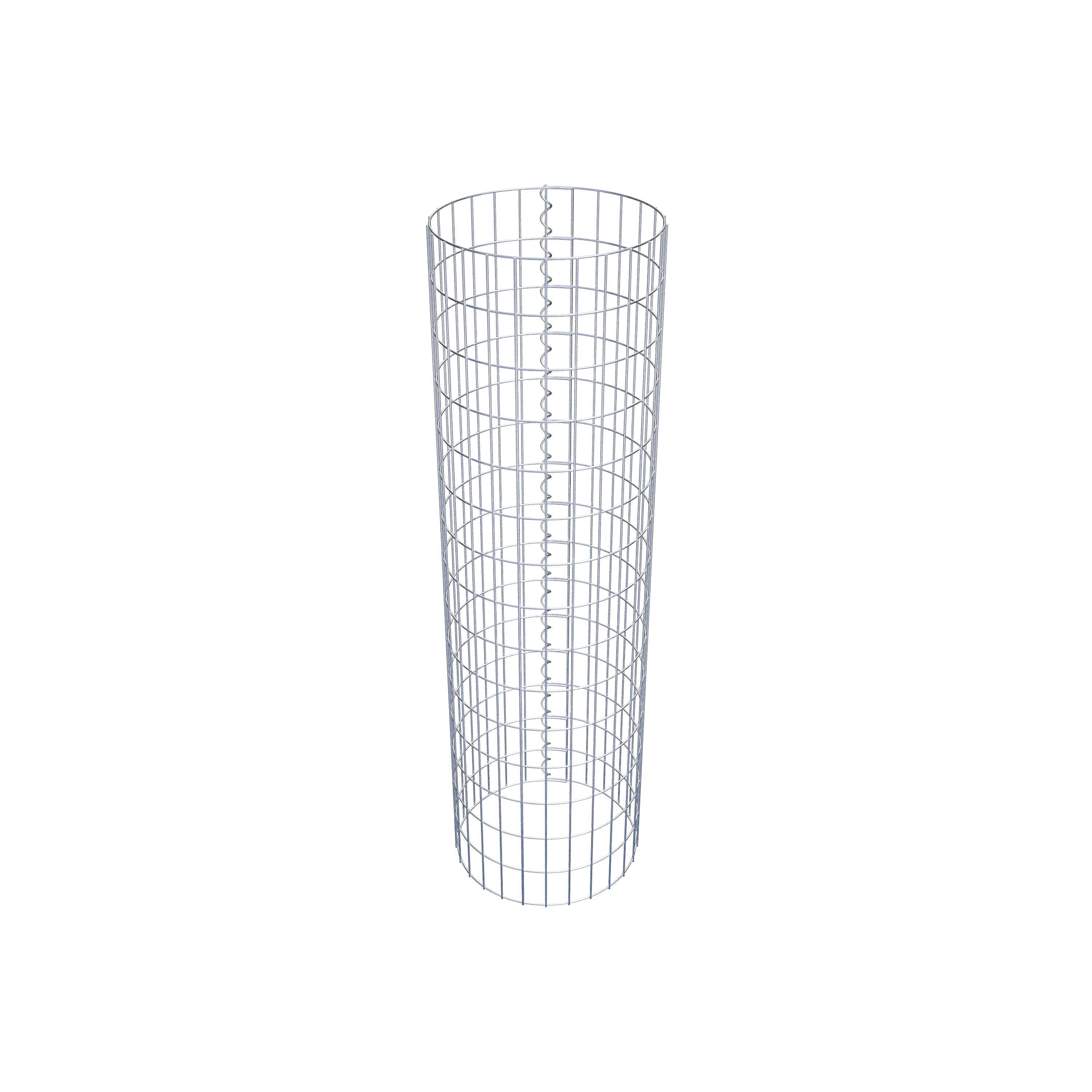 Colonne de gabion diamètre 42 cm, MW 5 x 10 cm rond