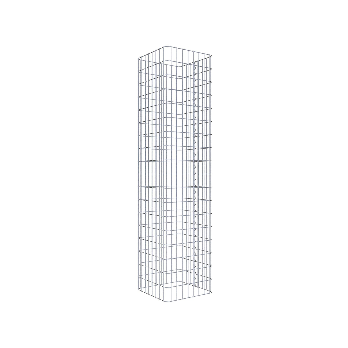 Gabion column 42 x 42 cm, MW 5 x 10 cm square
