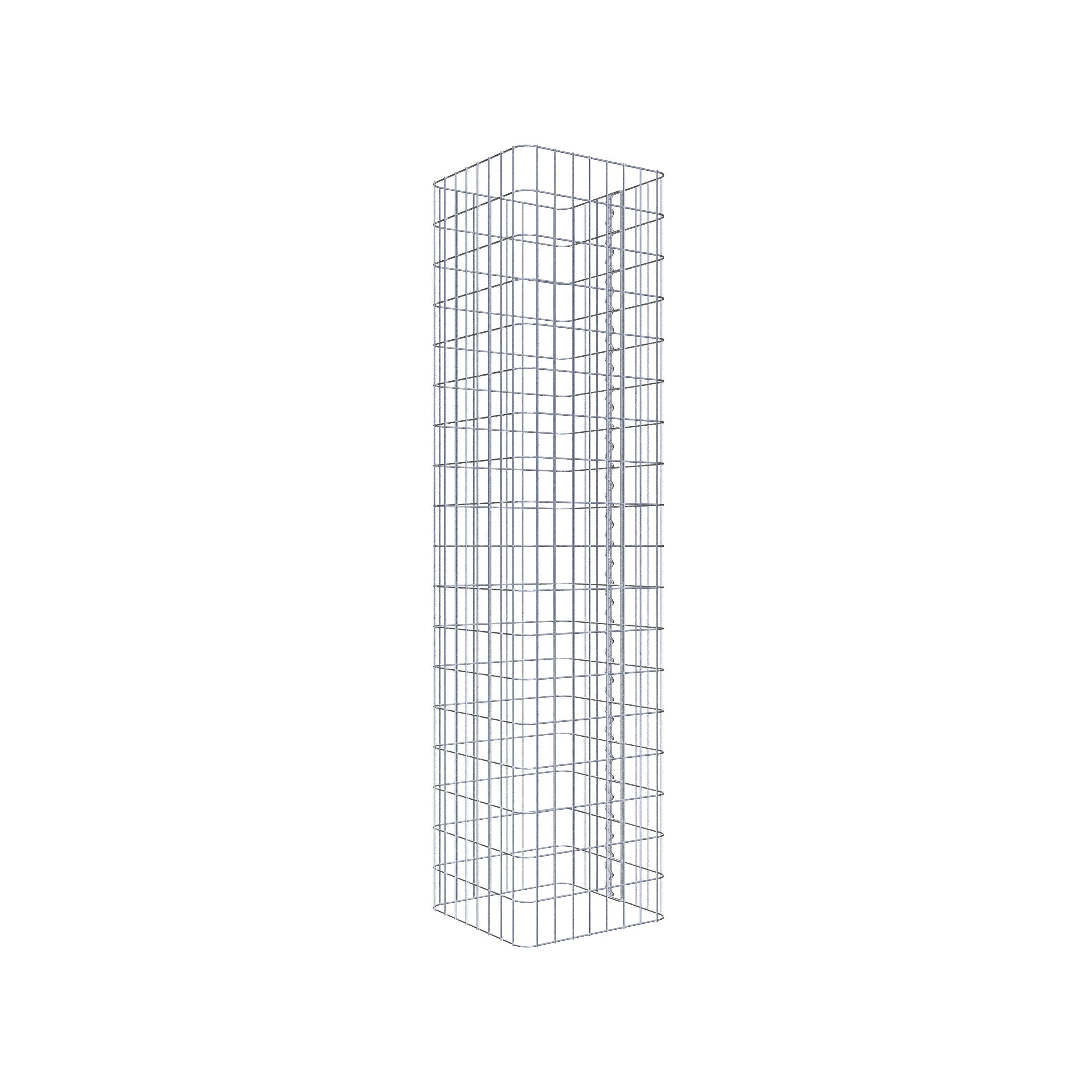 Colonne de gabion 42 x 42 cm, MW 5 x 10 cm carré