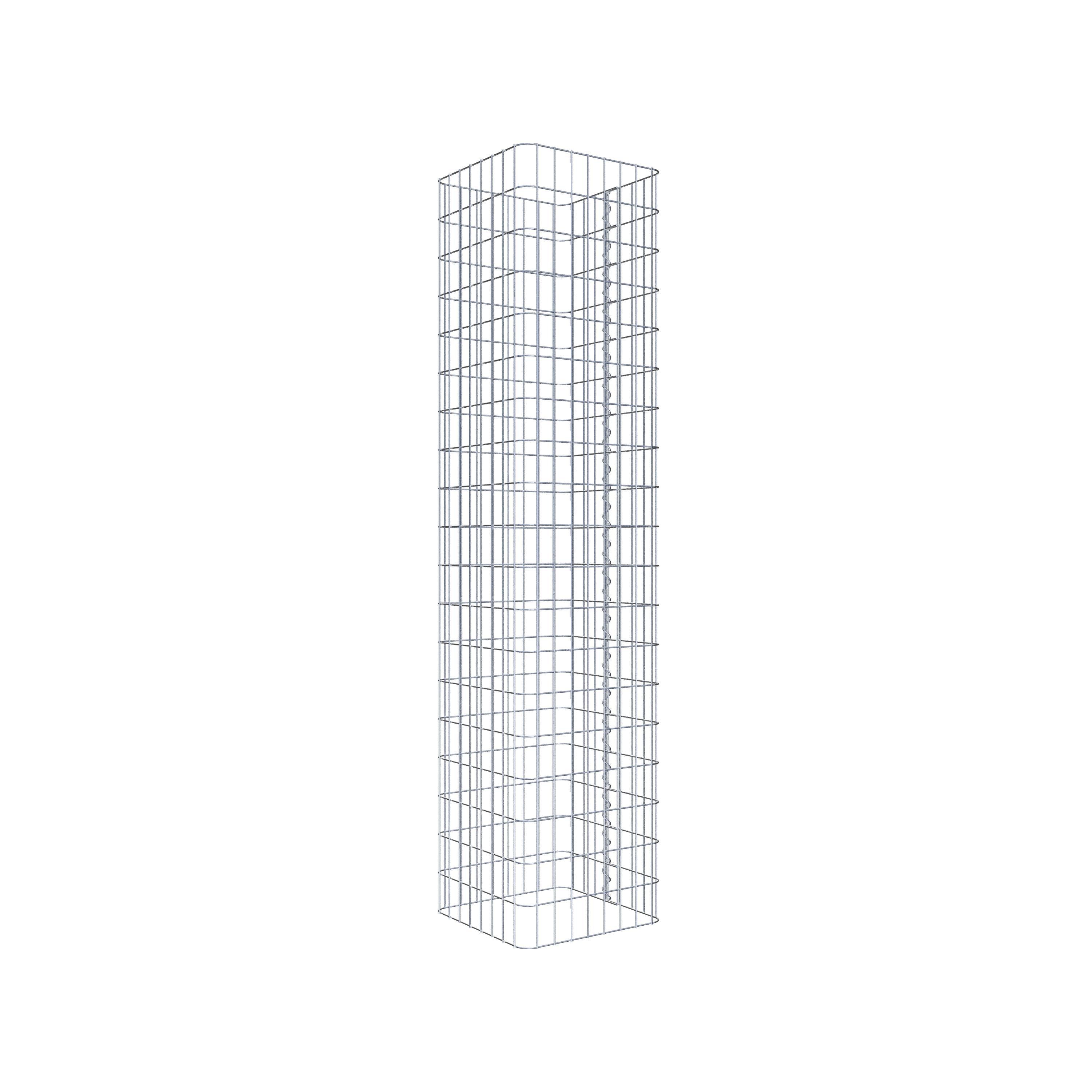 Colonne de gabion 42 x 42 cm, MW 5 x 10 cm carré