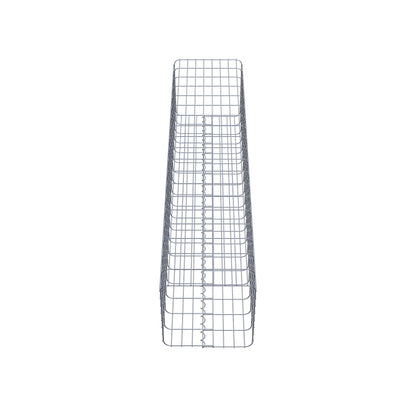 Gabion column 42 x 42 cm, MW 5 x 10 cm square