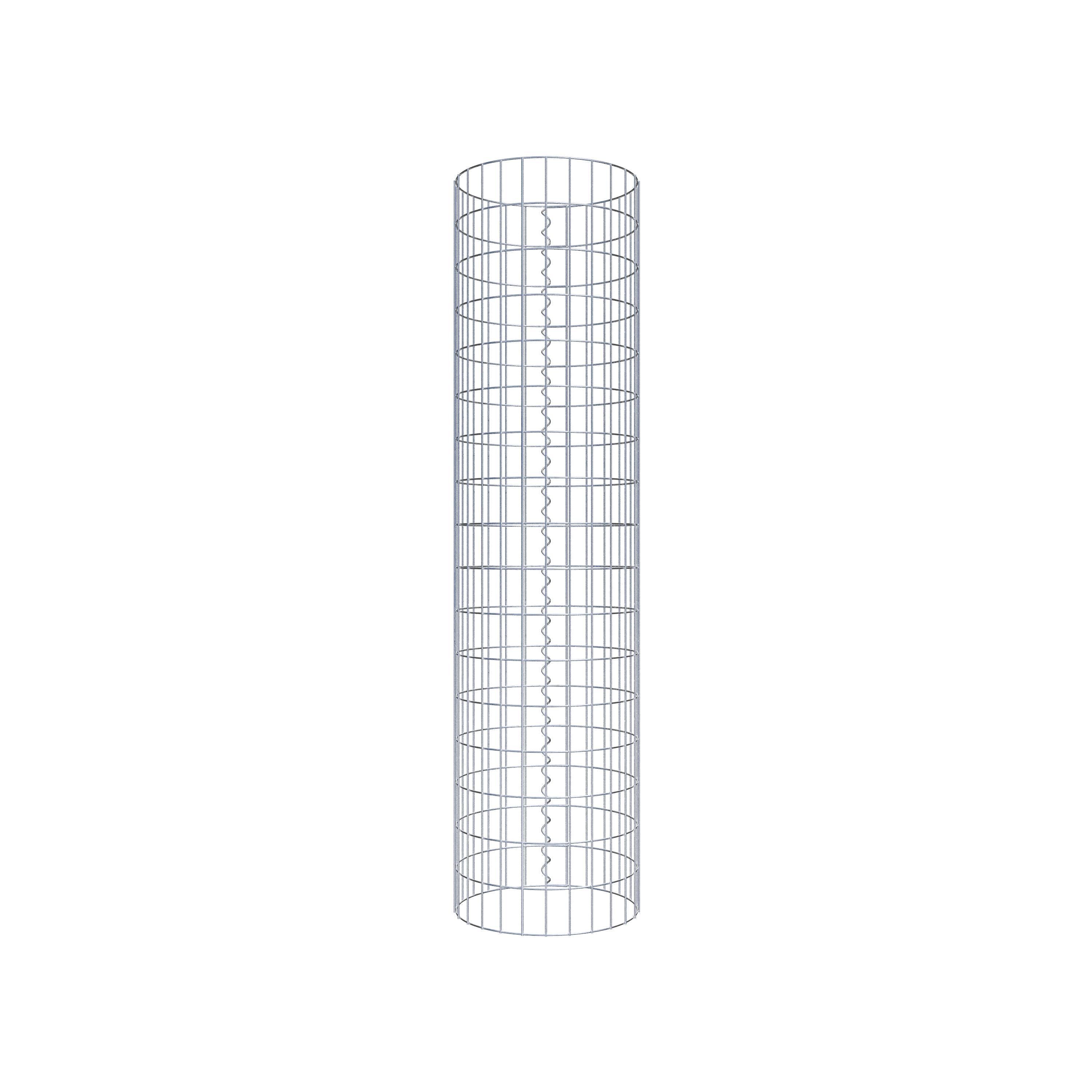 Colonne de gabion diamètre 42 cm, MW 5 x 10 cm rond