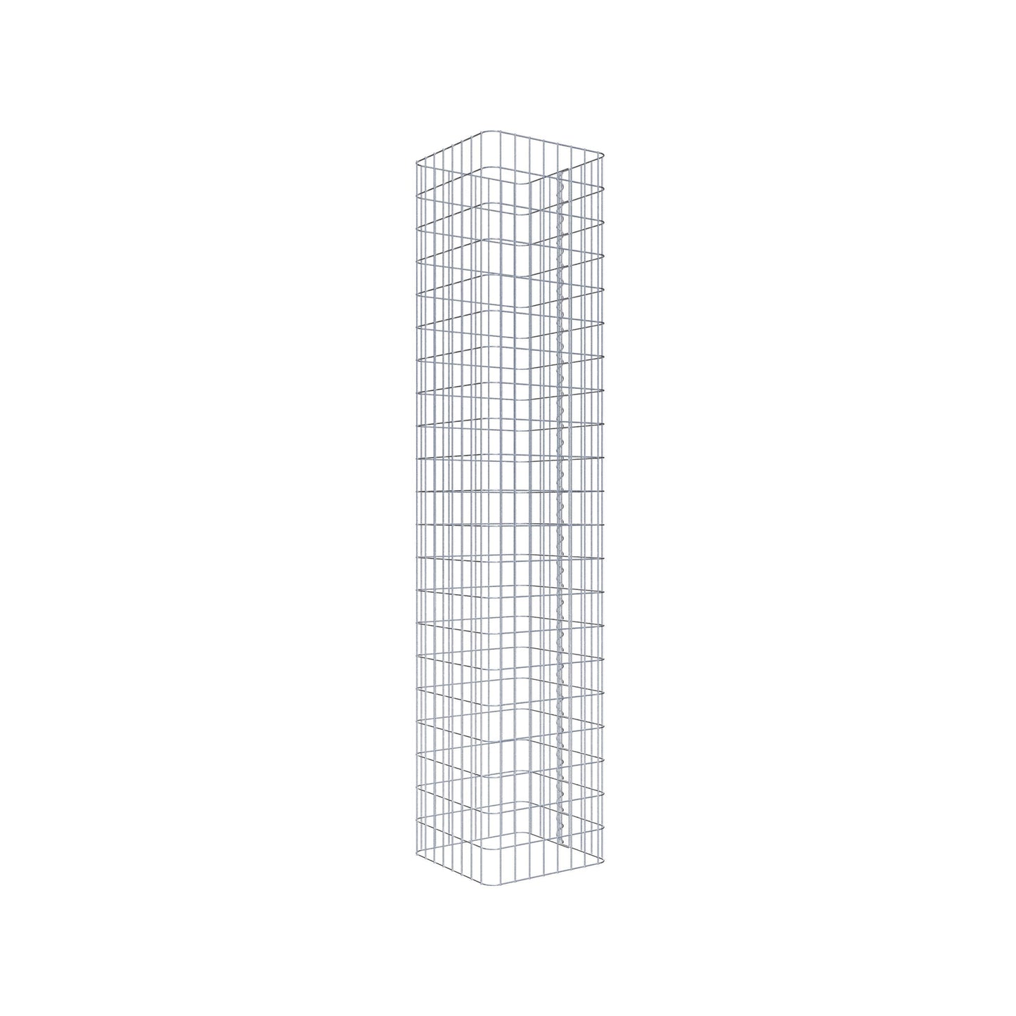 Gabion column 42 x 42 cm, MW 5 x 10 cm square