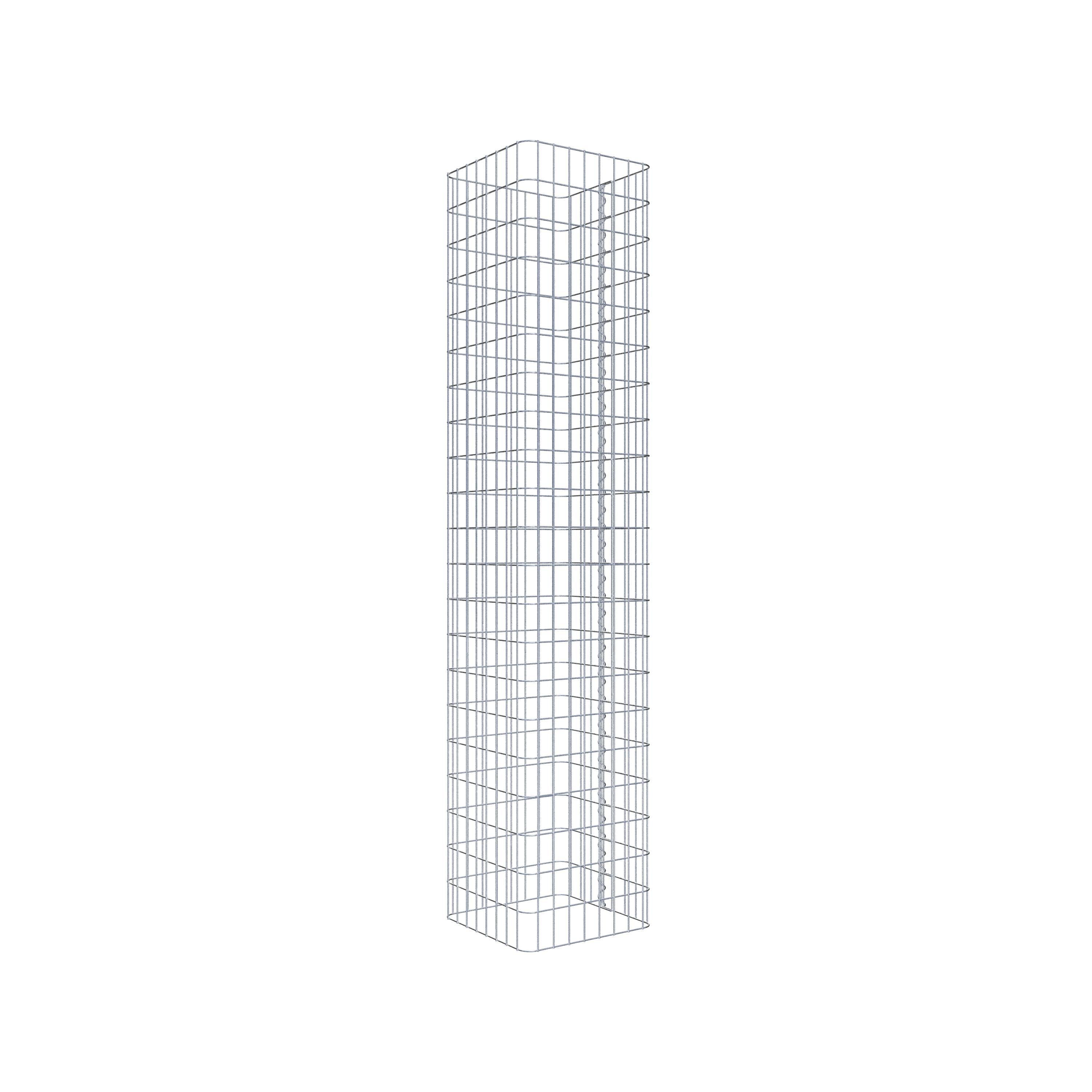 Colonne de gabion 42 x 42 cm, MW 5 x 10 cm carré