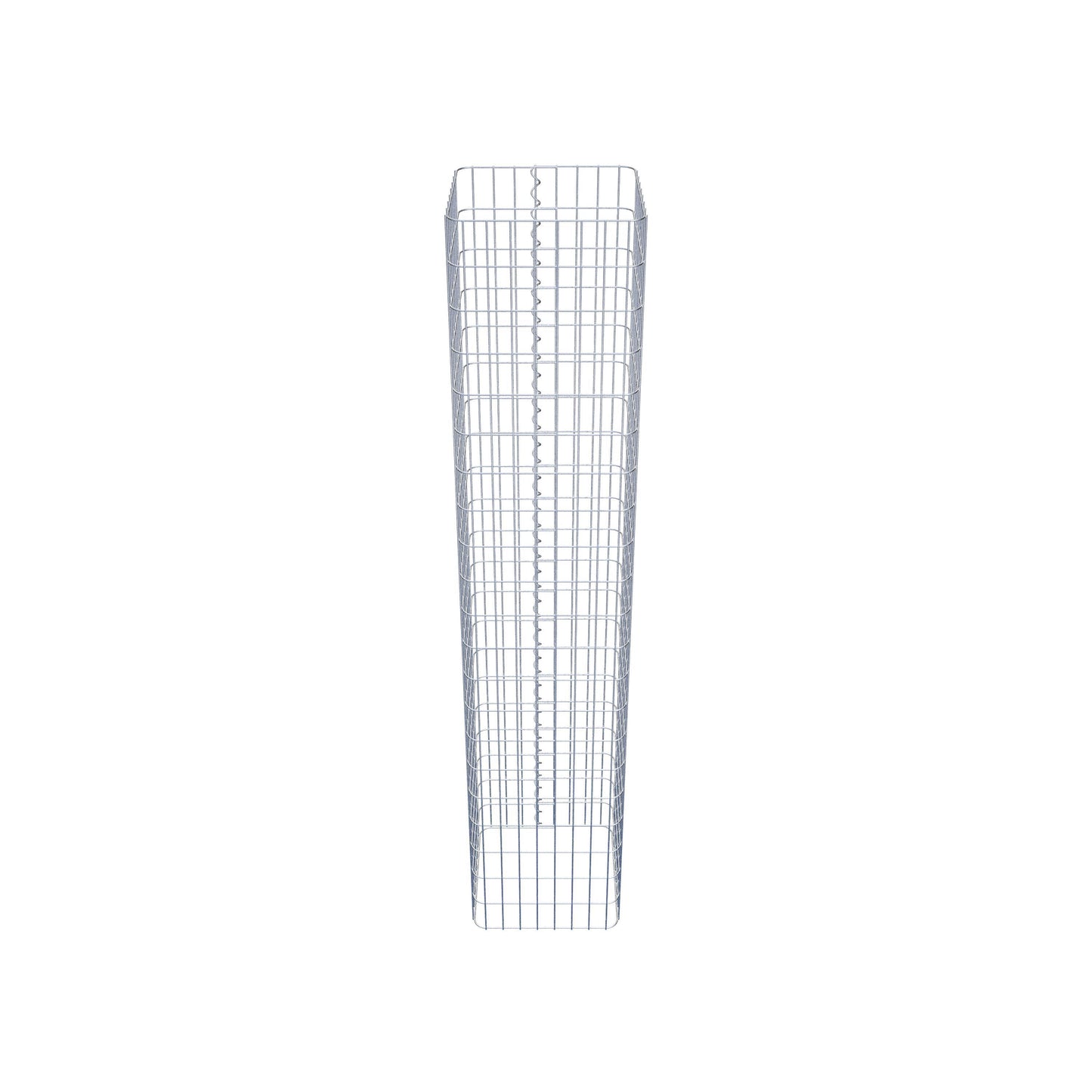 Gabion column 42 x 42 cm, MW 5 x 10 cm square