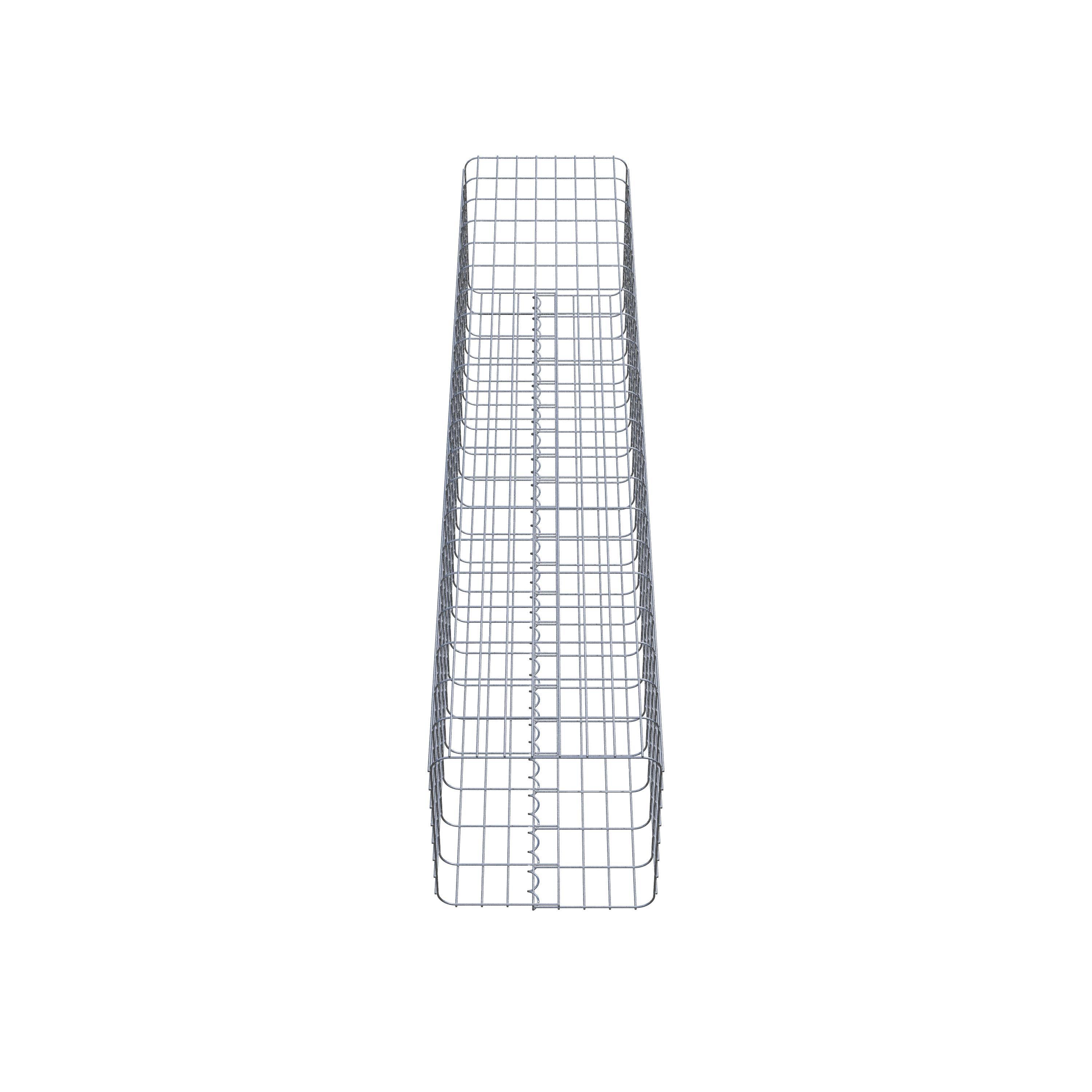 Colonne de gabion 42 x 42 cm, MW 5 x 10 cm carré