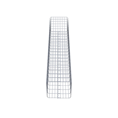 Gabion column 42 x 42 cm, MW 5 x 10 cm square