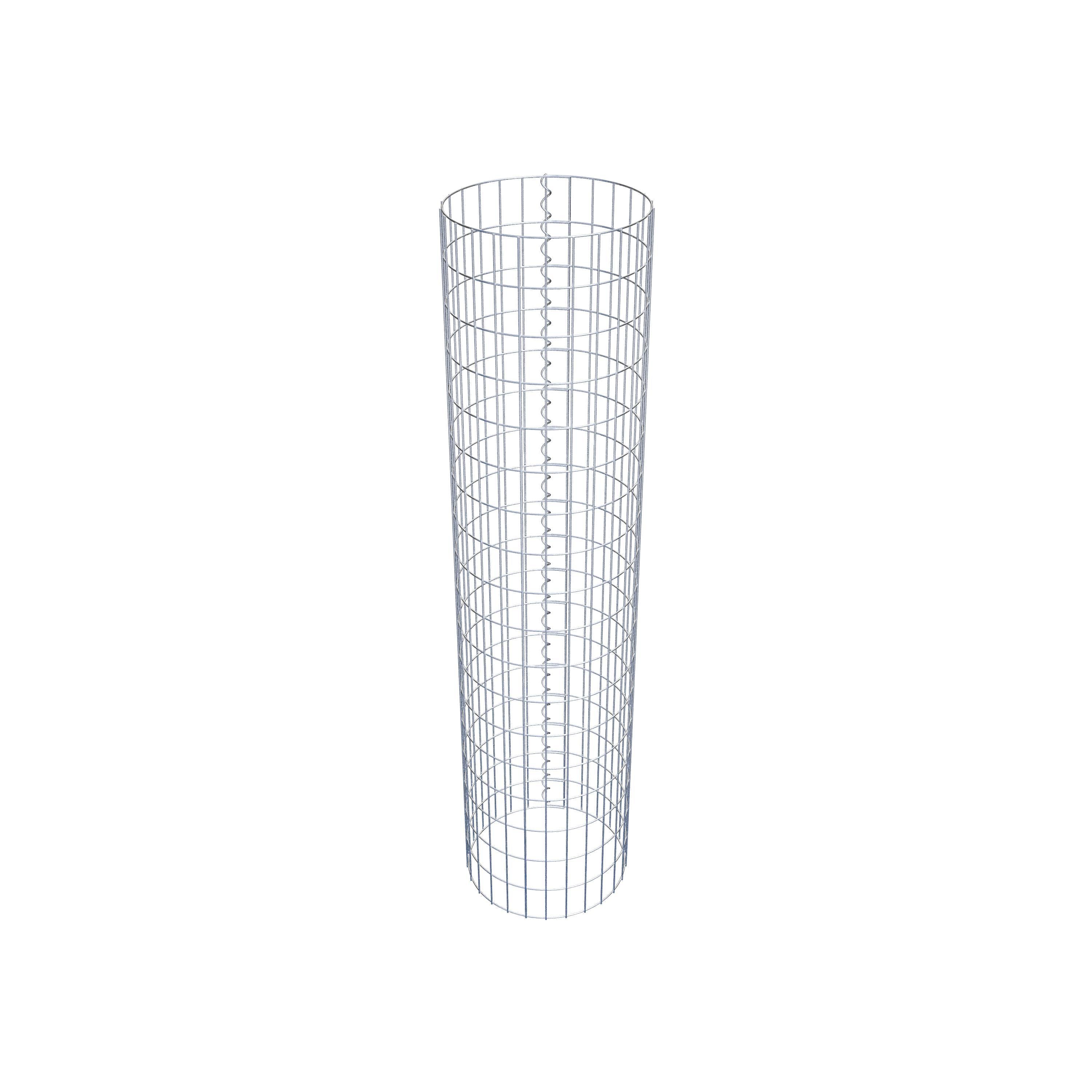 Colonne de gabion diamètre 42 cm, MW 5 x 10 cm rond