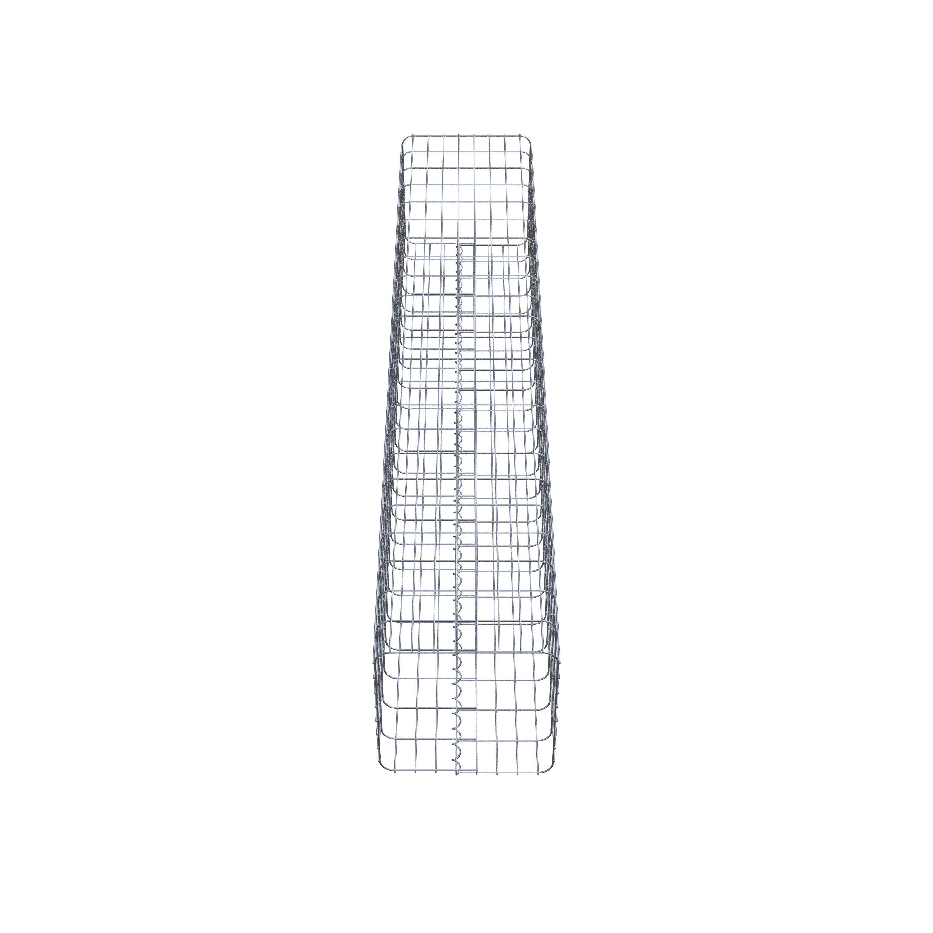 Colonne de gabion 42 x 42 cm, MW 5 x 10 cm carré