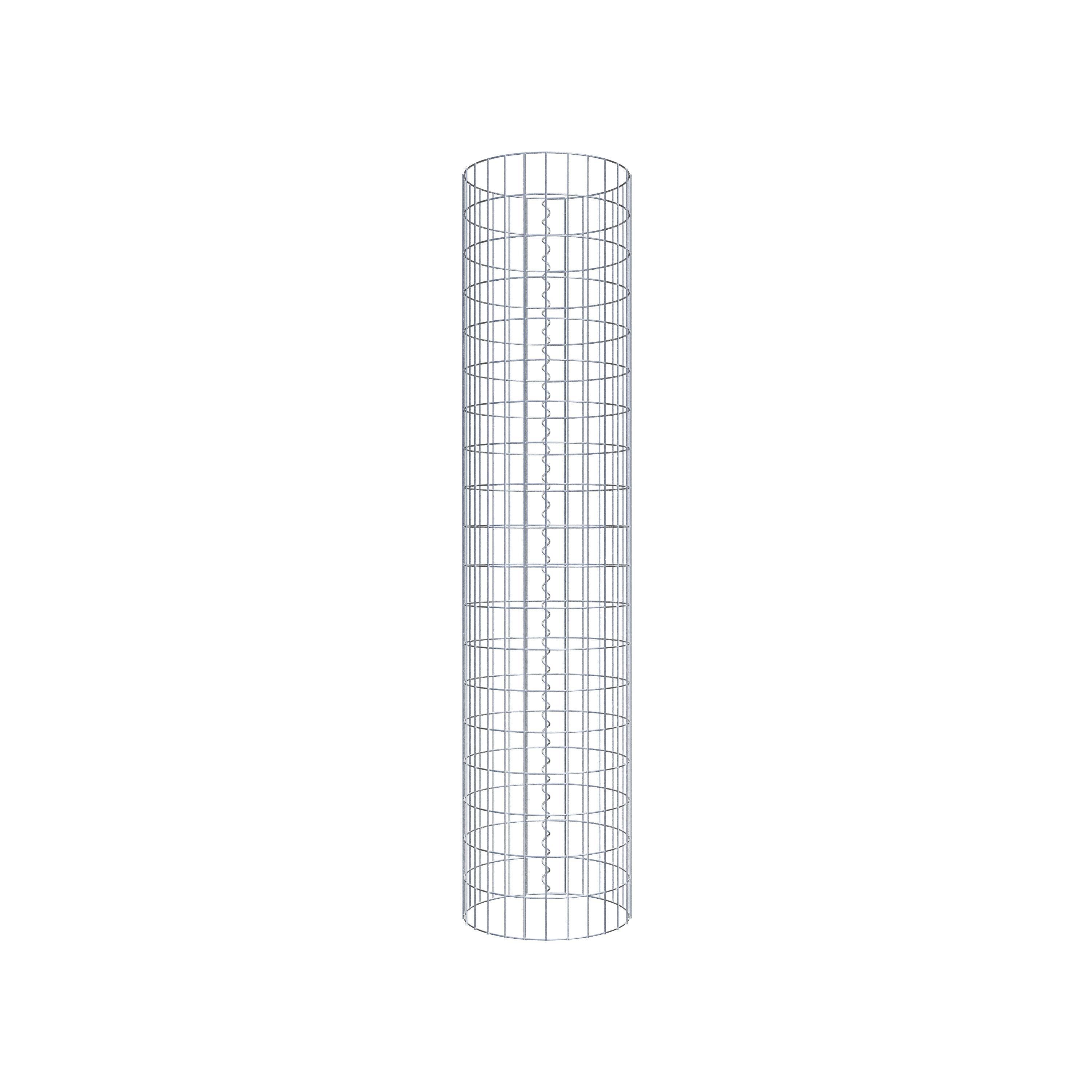 Colonne de gabion diamètre 42 cm, MW 5 x 10 cm rond