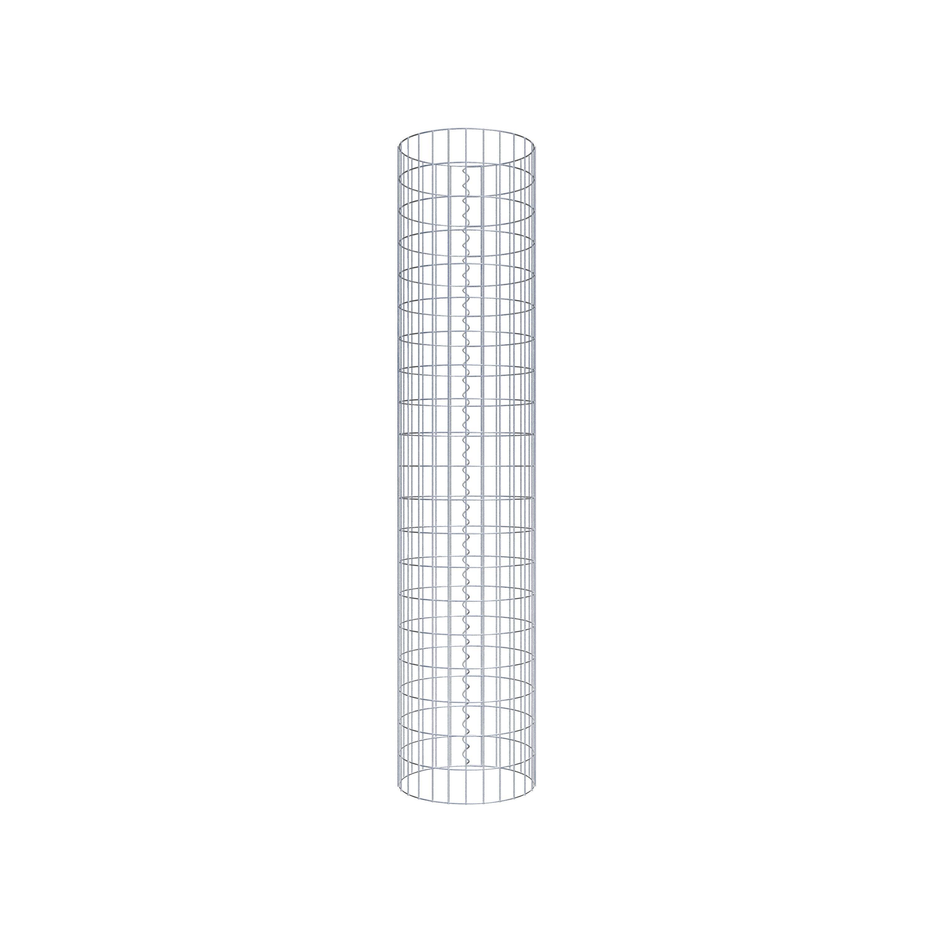 Colonne de gabion diamètre 42 cm, MW 5 x 10 cm rond