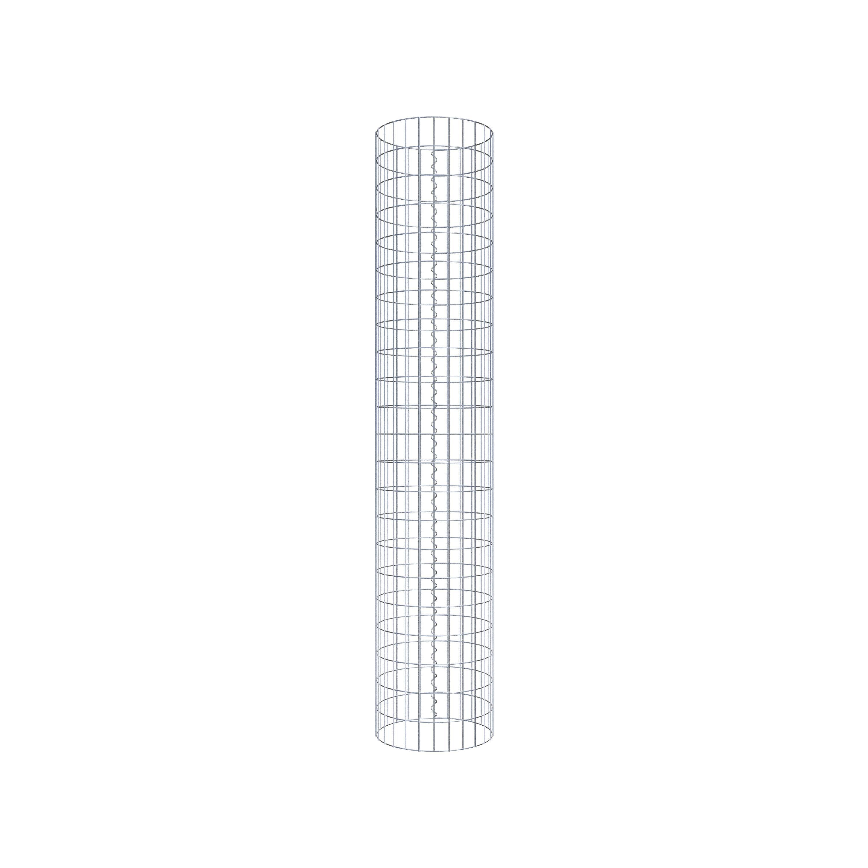 Colonne de gabion diamètre 42 cm, MW 5 x 10 cm rond