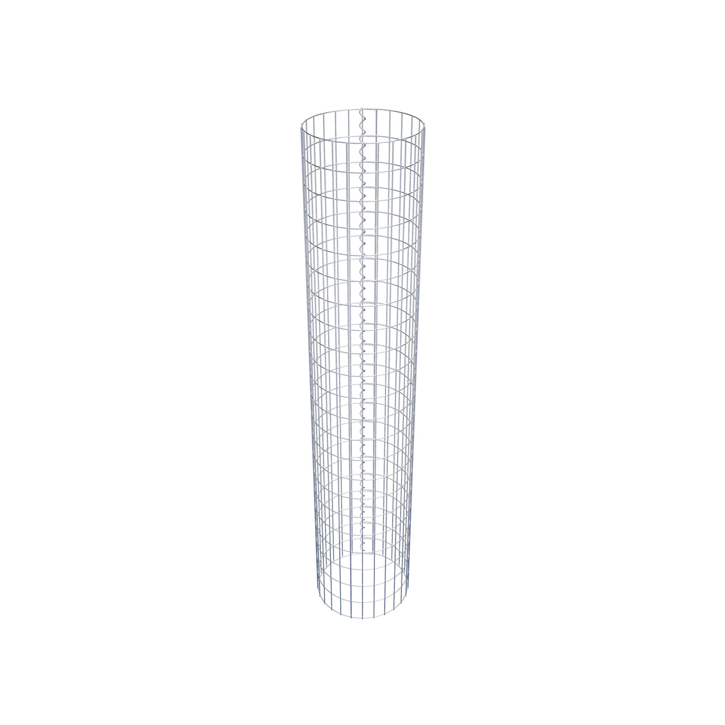 Colonne de gabion diamètre 42 cm, MW 5 x 10 cm rond