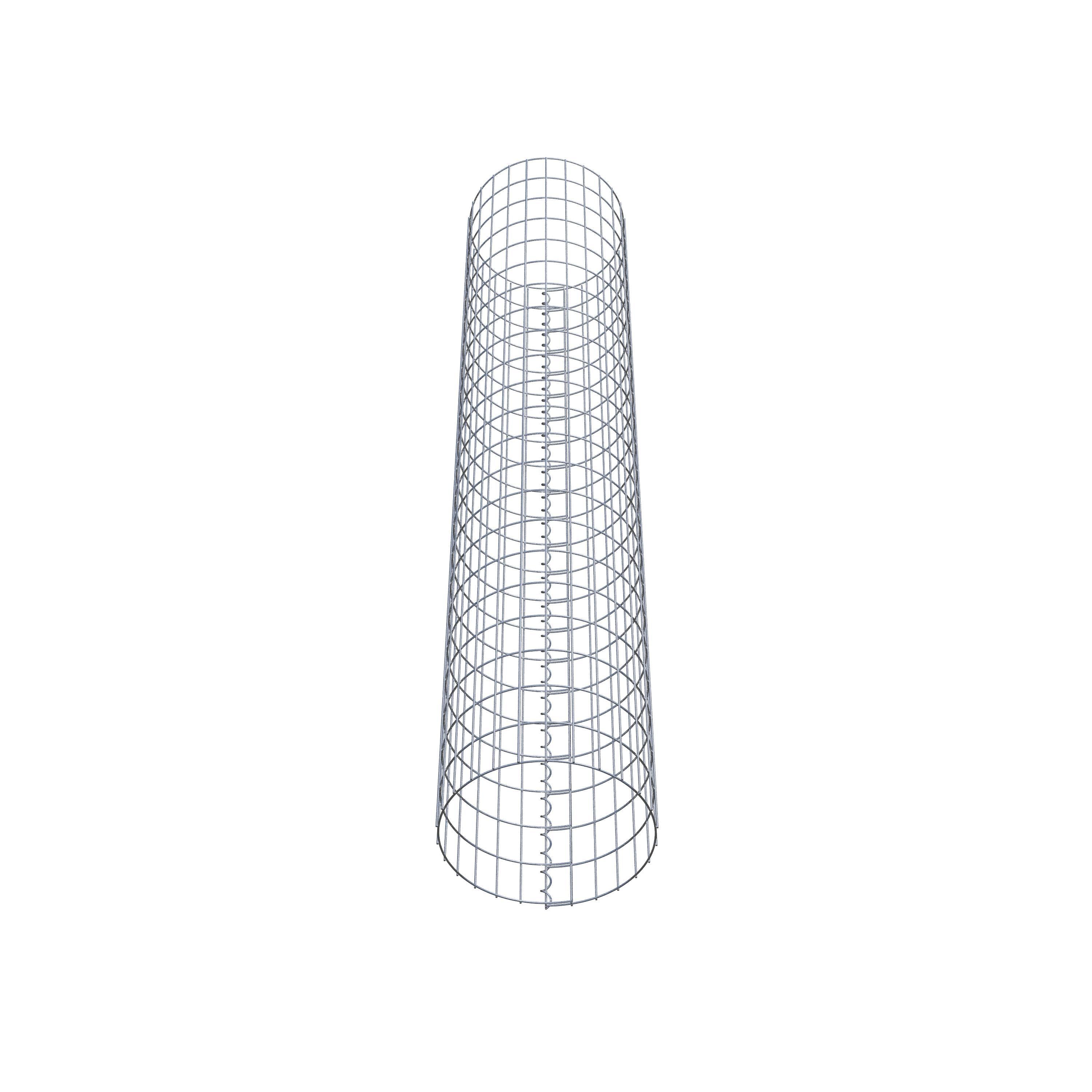 Colonne de gabion diamètre 42 cm, MW 5 x 10 cm rond