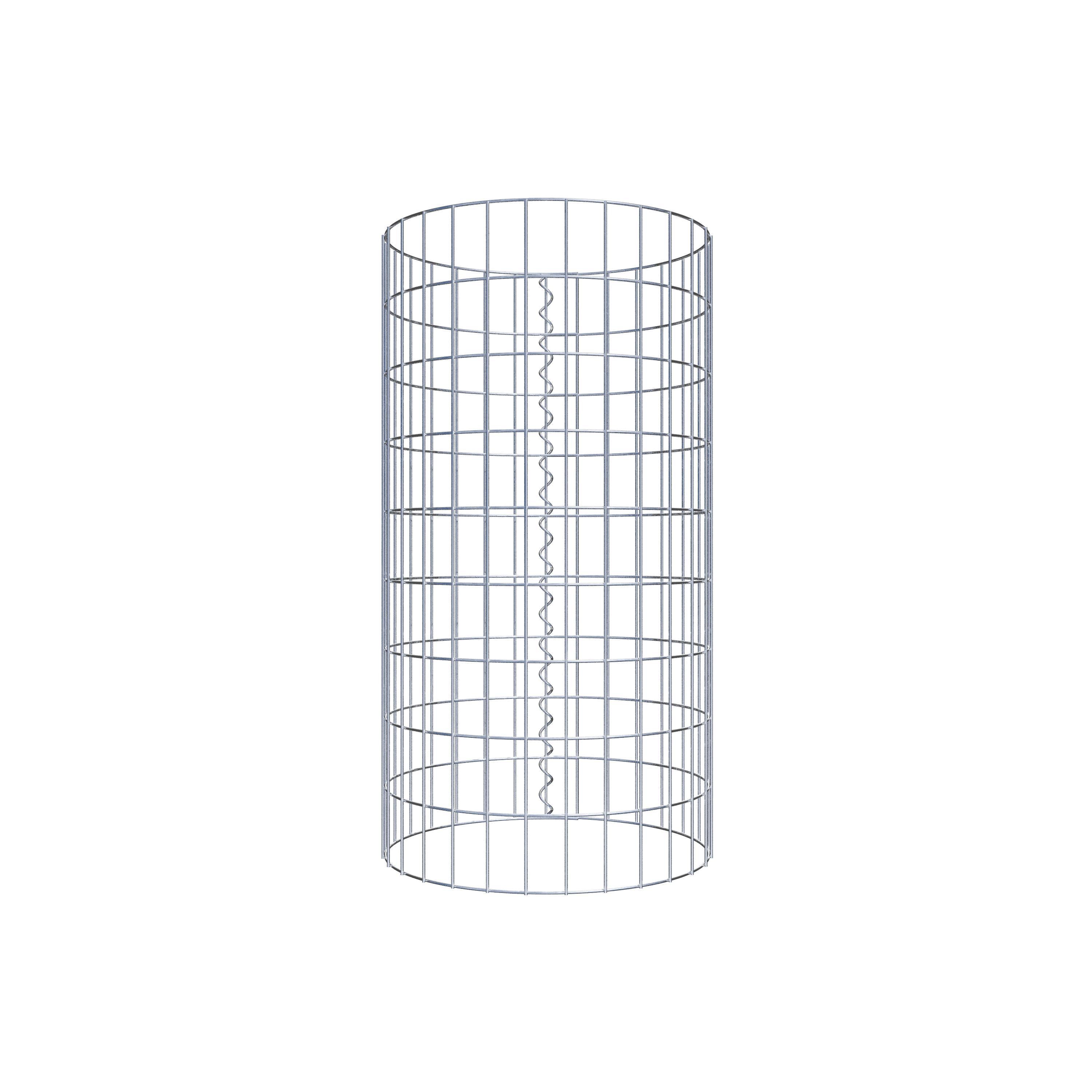 Gabionsøjle diameter 47 cm, MW 5 x 10 cm rund