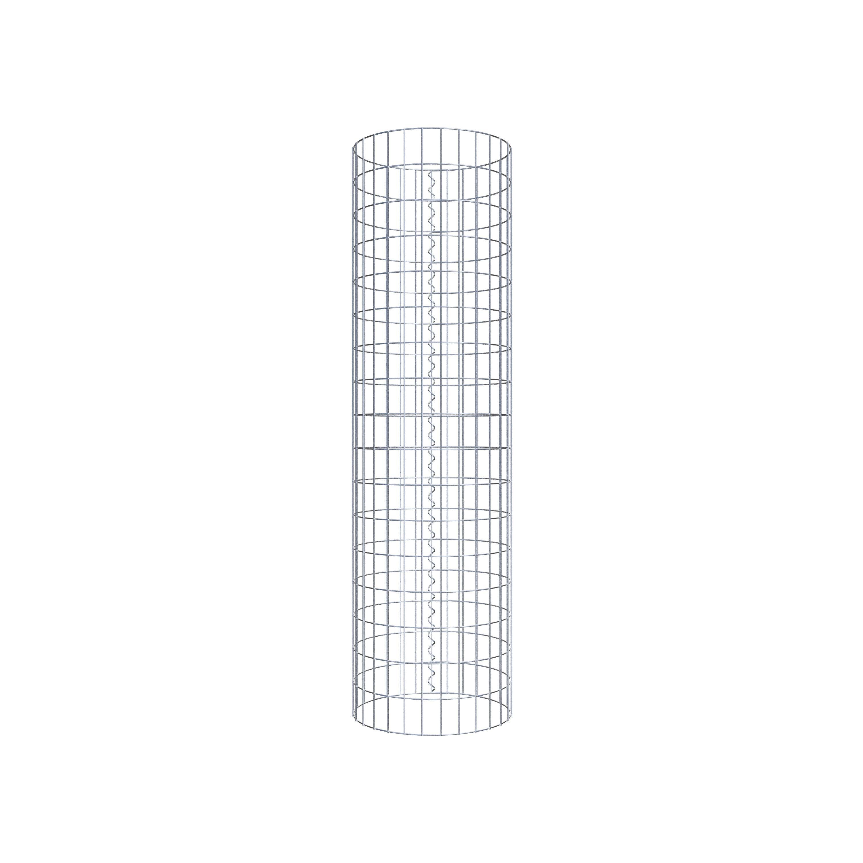 Colonne de gabion diamètre 47 cm, MW 5 x 10 cm rond