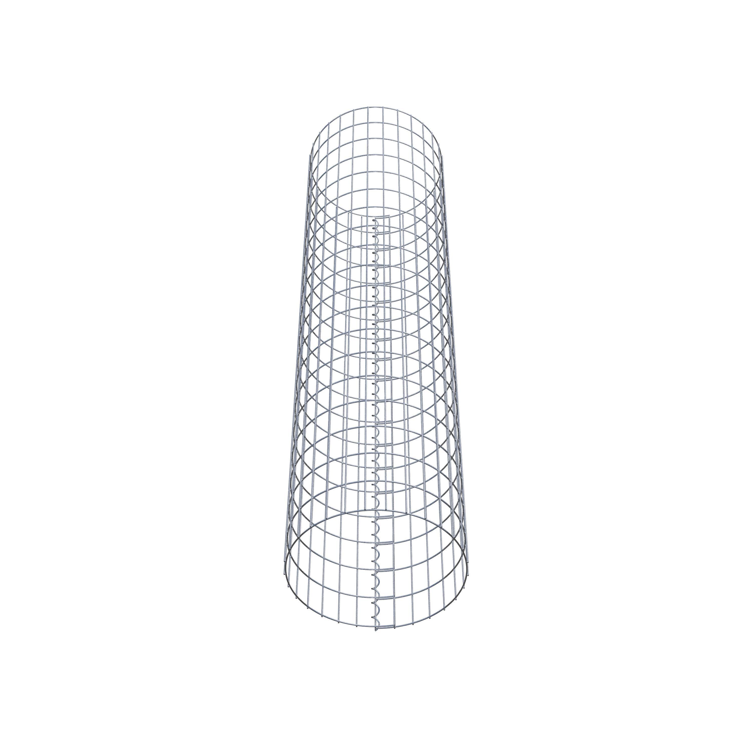 Gabionsøjle diameter 47 cm, MW 5 x 10 cm rund