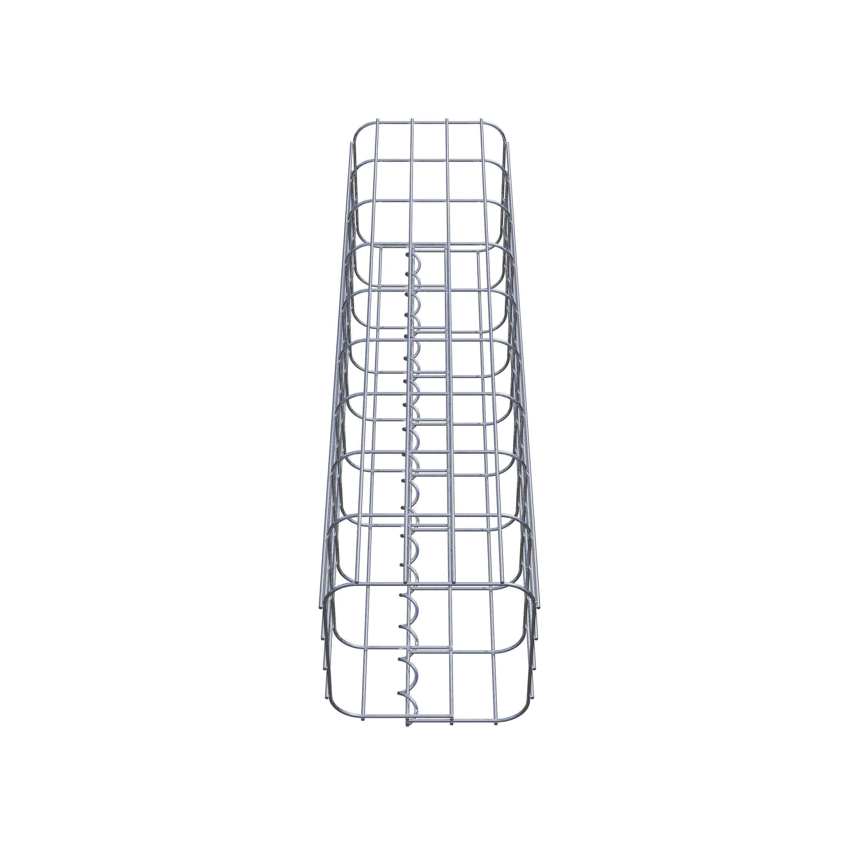 Colonne de gabion 22 x 22 cm, MW 5 x 10 cm carré