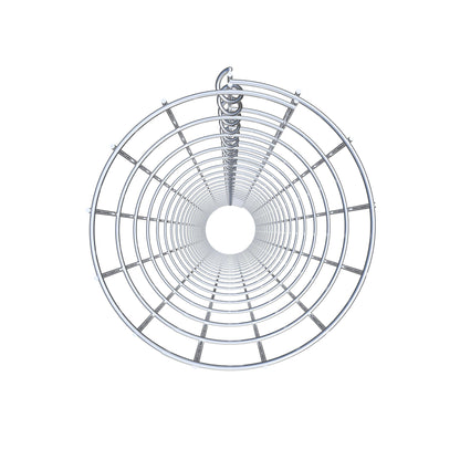 Columna de gaviones redonda de 22 cm de diámetro, 200 cm de altura, malla de 5 cm x 10 cm