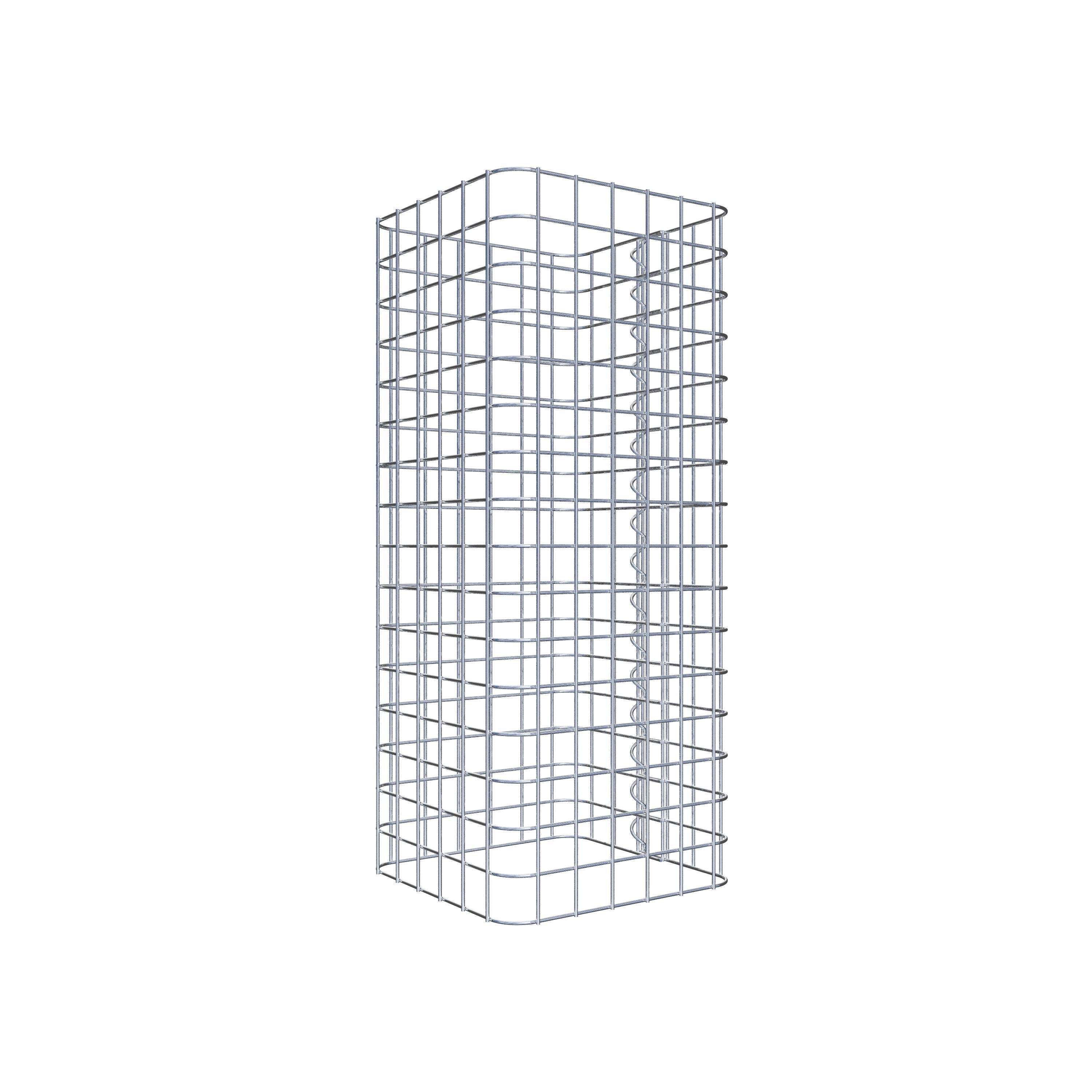 Colonne de gabion 32 x 32 cm MW 5 x 5 cm carré