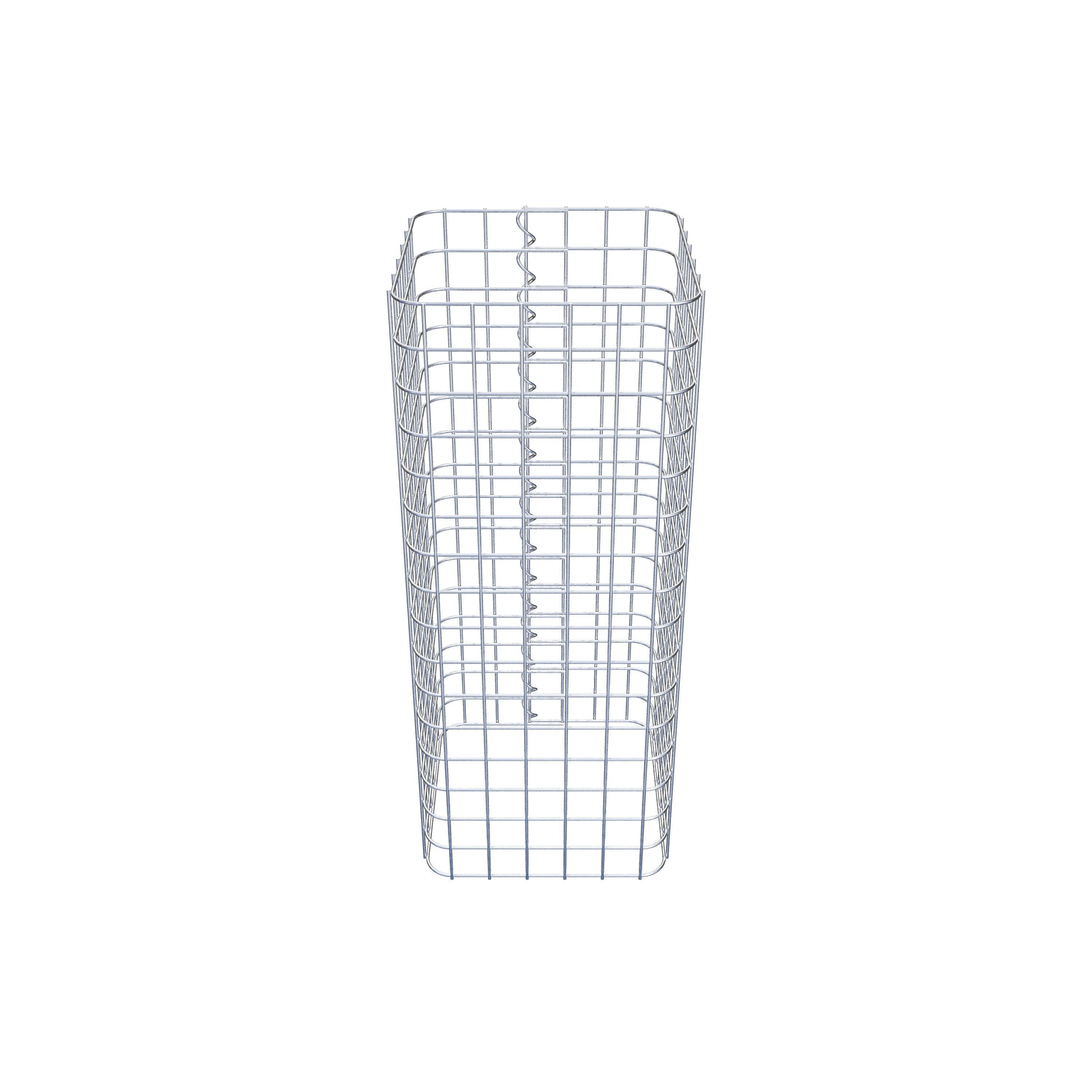 Colonne de gabion 32 x 32 cm MW 5 x 5 cm carré