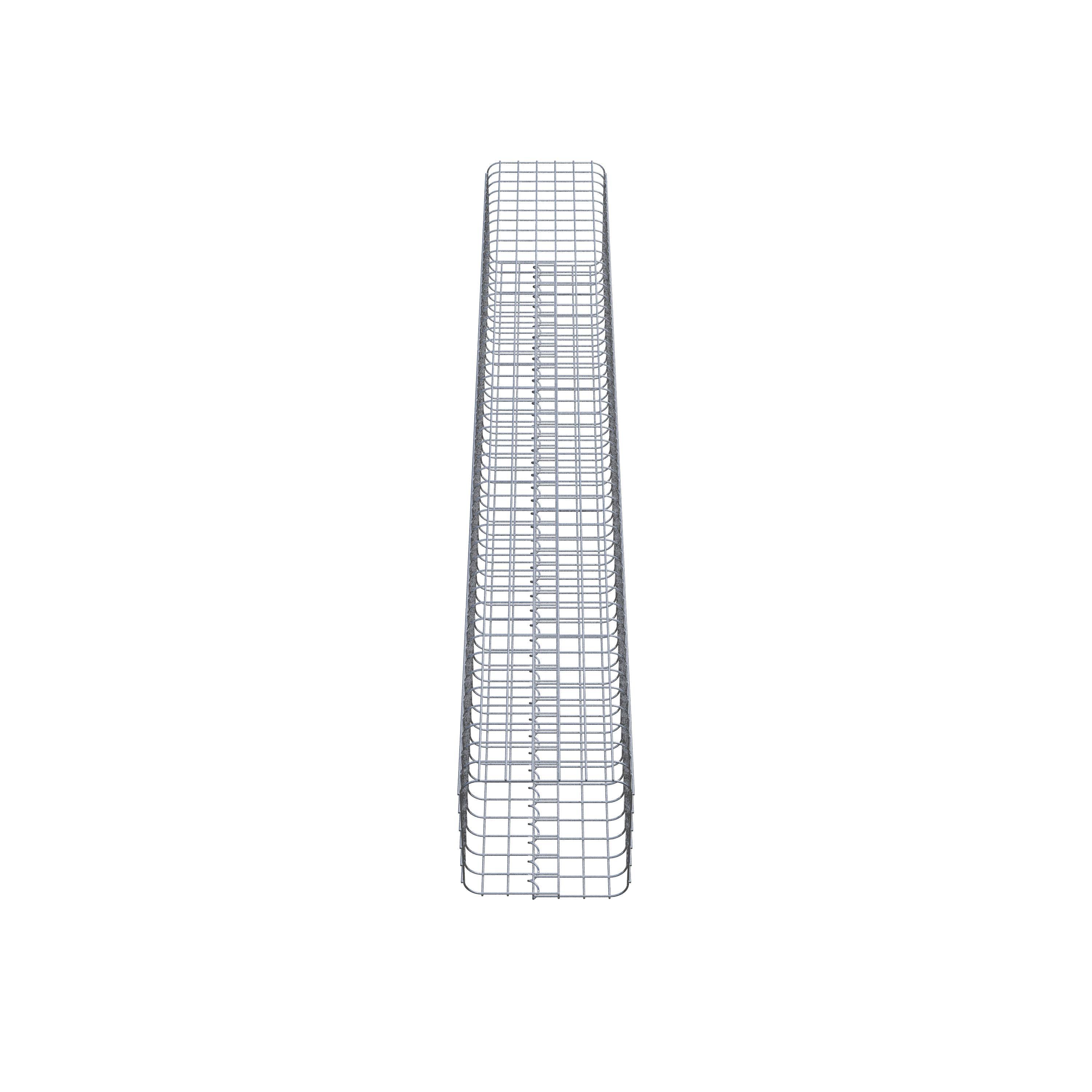 Colonne de gabion 32 x 32 cm MW 5 x 5 cm carré