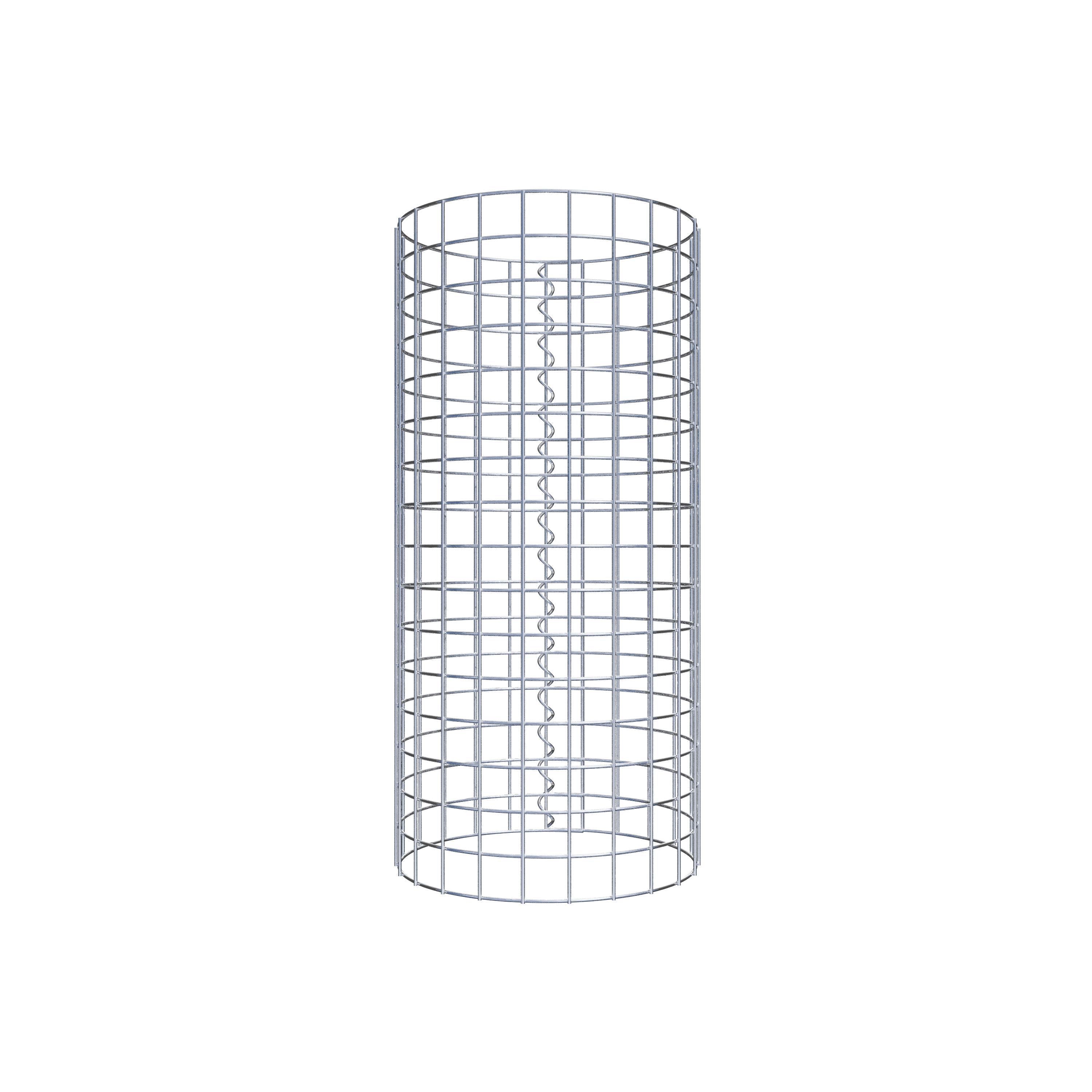 Schanskorf kolom diameter 37 cm MW 5 x 5 cm rond