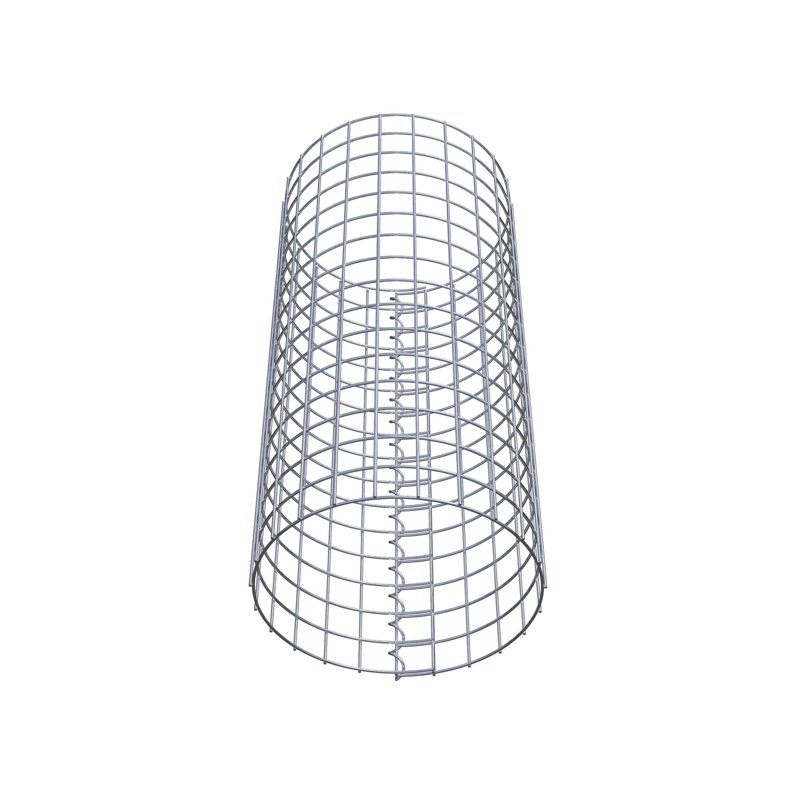 Schanskorf kolom diameter 37 cm MW 5 x 5 cm rond